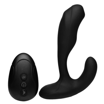 ALPHA-PRO 7X P-BENDER BENDABLE PROSTATE STIMULATOR W/ REMOTE CONTROL XR Brands