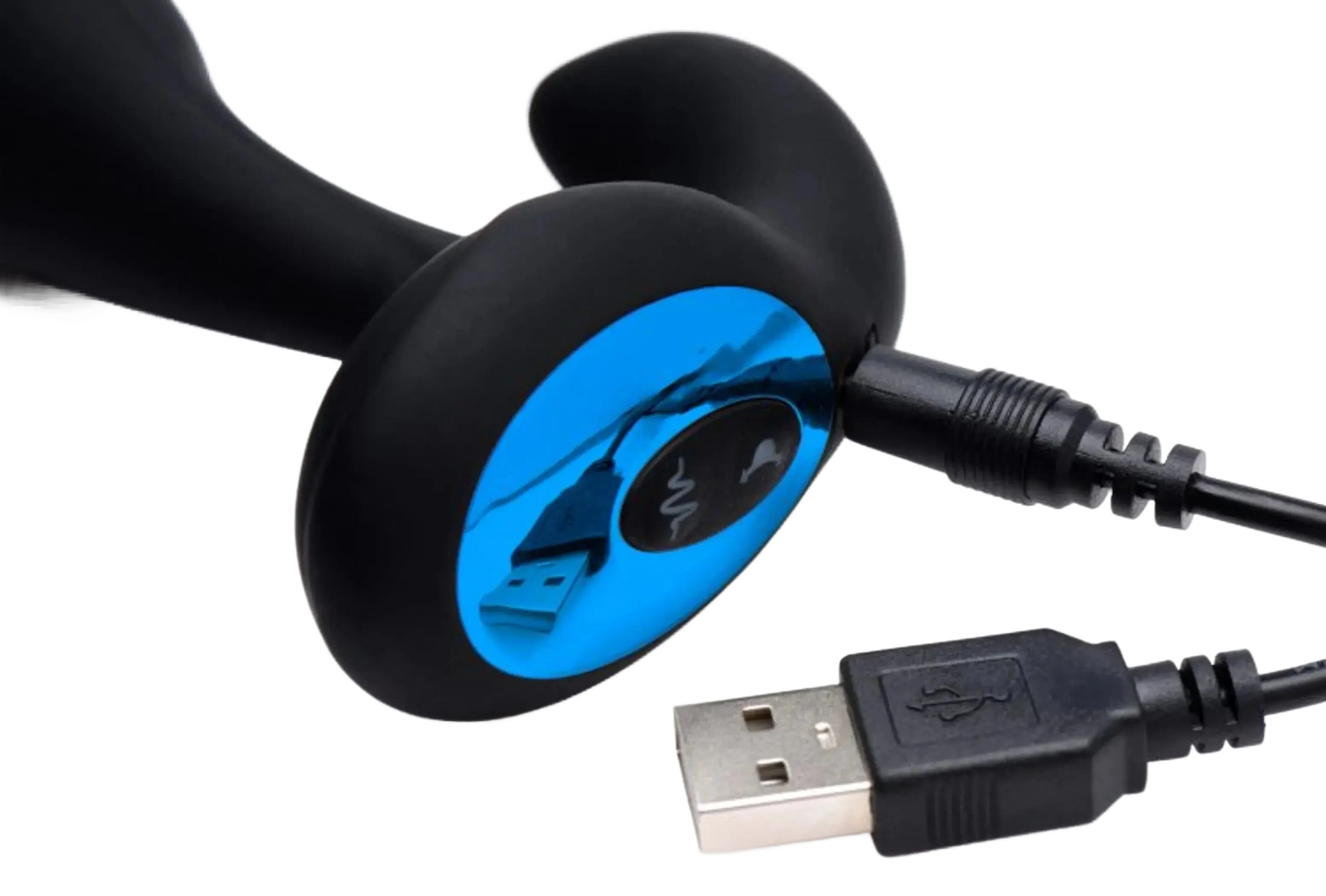 ALPHA-PRO 7X P-BENDER BENDABLE PROSTATE STIMULATOR W/ REMOTE CONTROL XR Brands