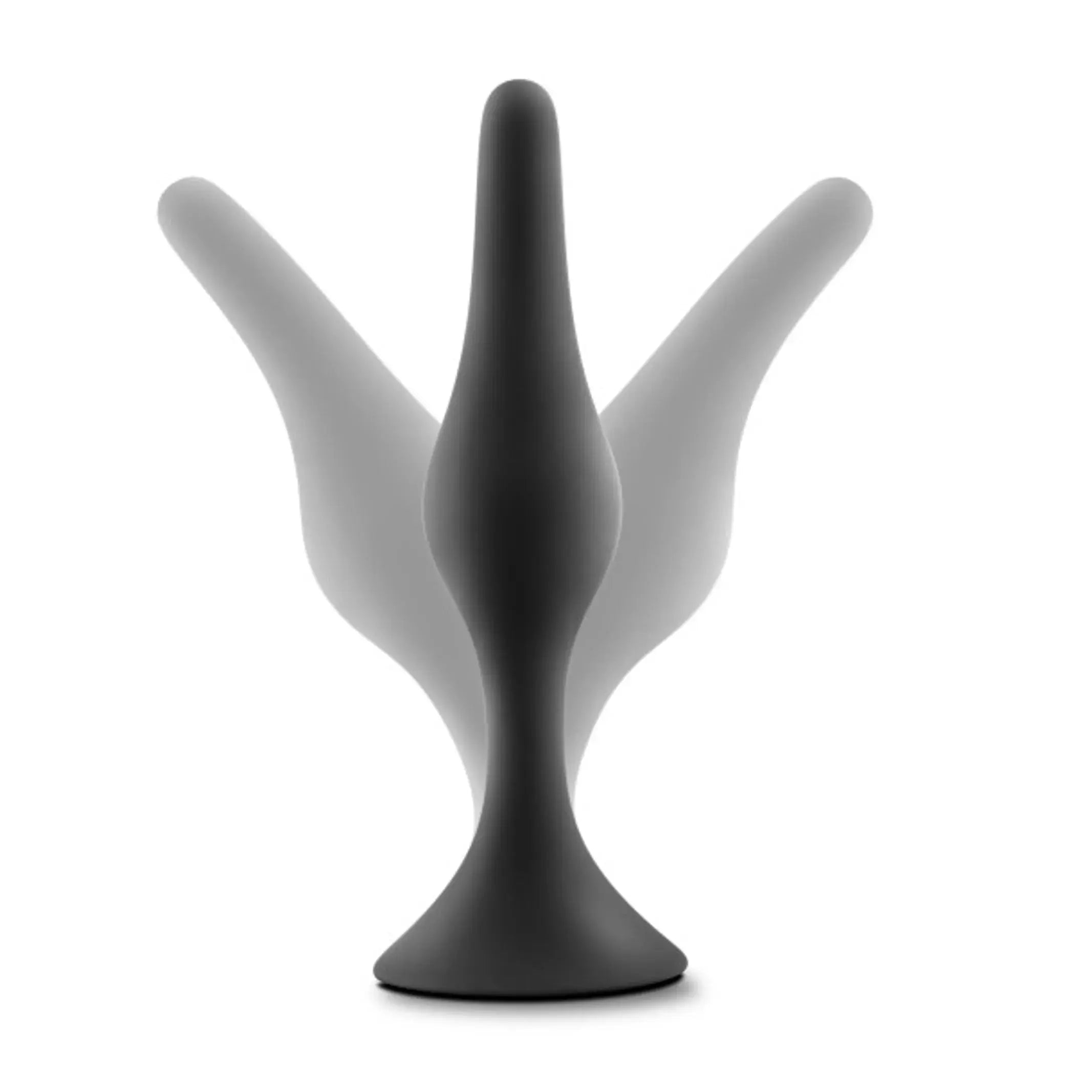 Anal Adventures Beginner Anal Plug Medium Black Blush Novelties
