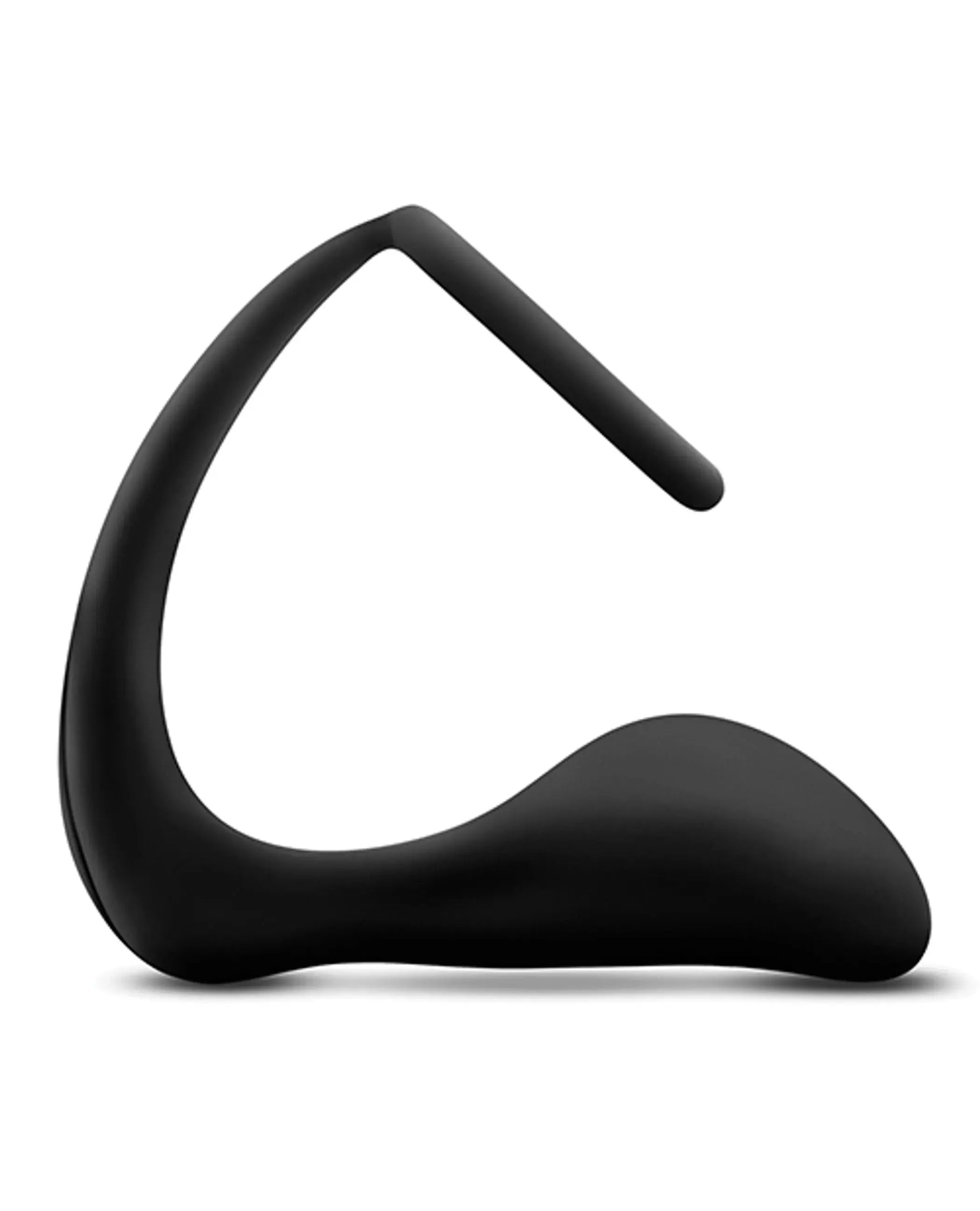 Anal Adventures Platinum Cock Ring Plug Black Blush Novelties