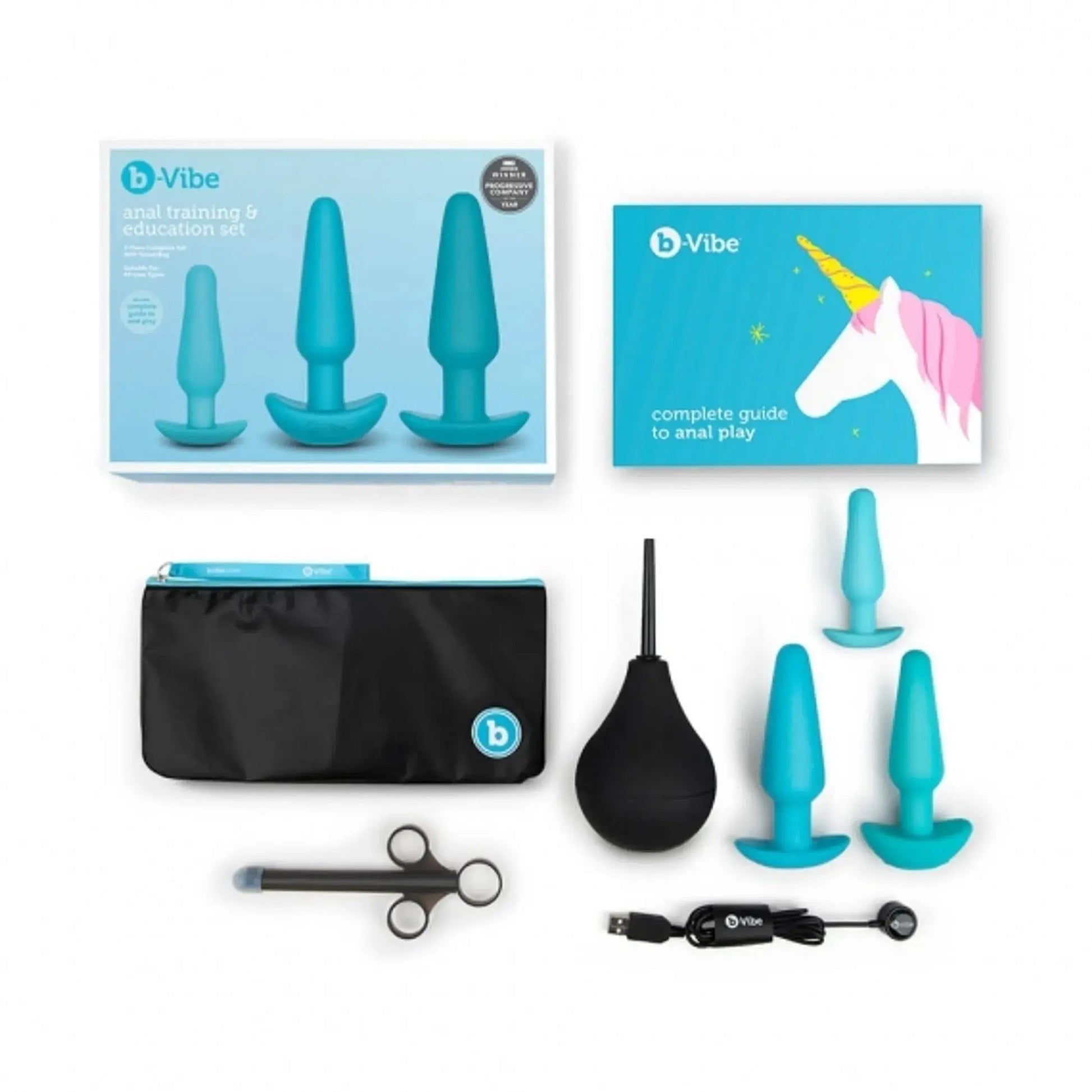 Anal Education Set in Teal B Vibe