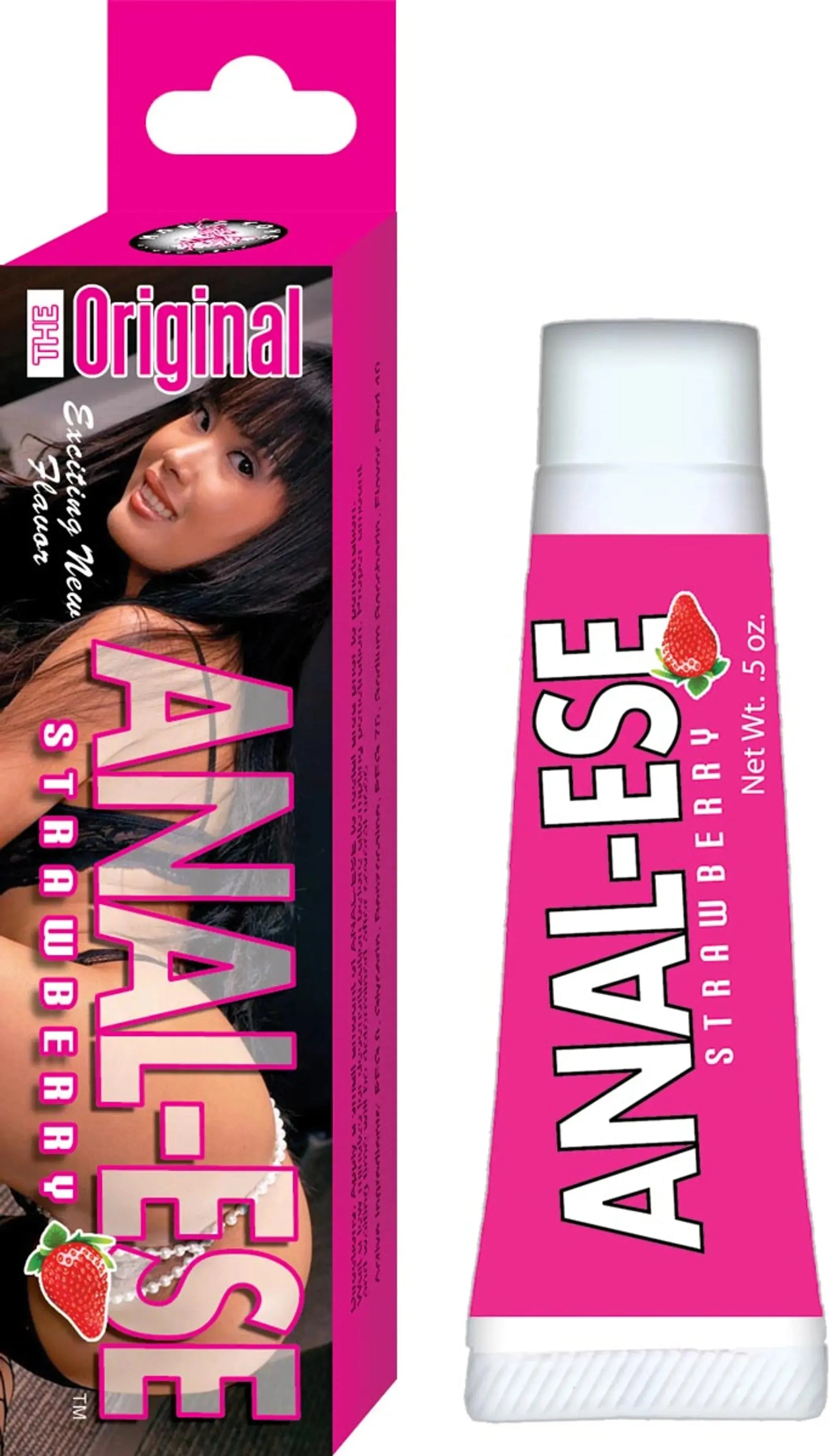 Anal Ese .5 oz Strawberry Lubricant Nasstoys