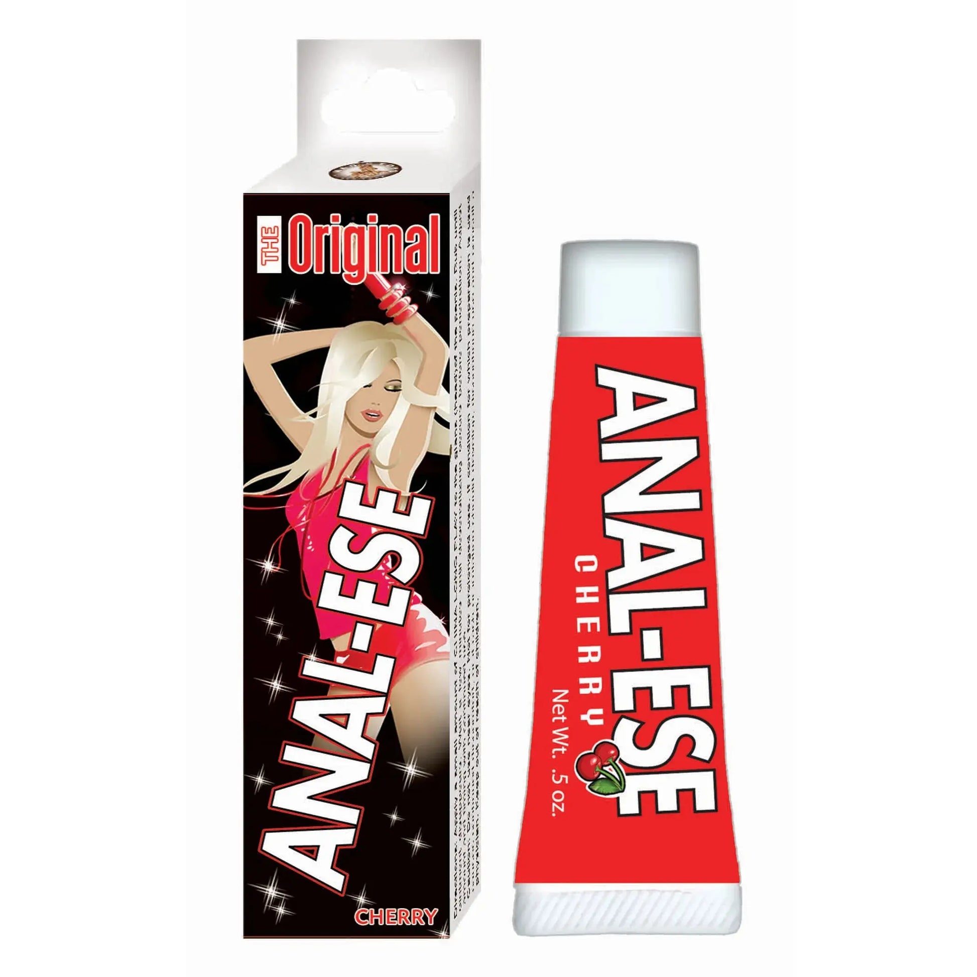 Anal-Ese Cream Cherry 0.5 Oz Nasstoys