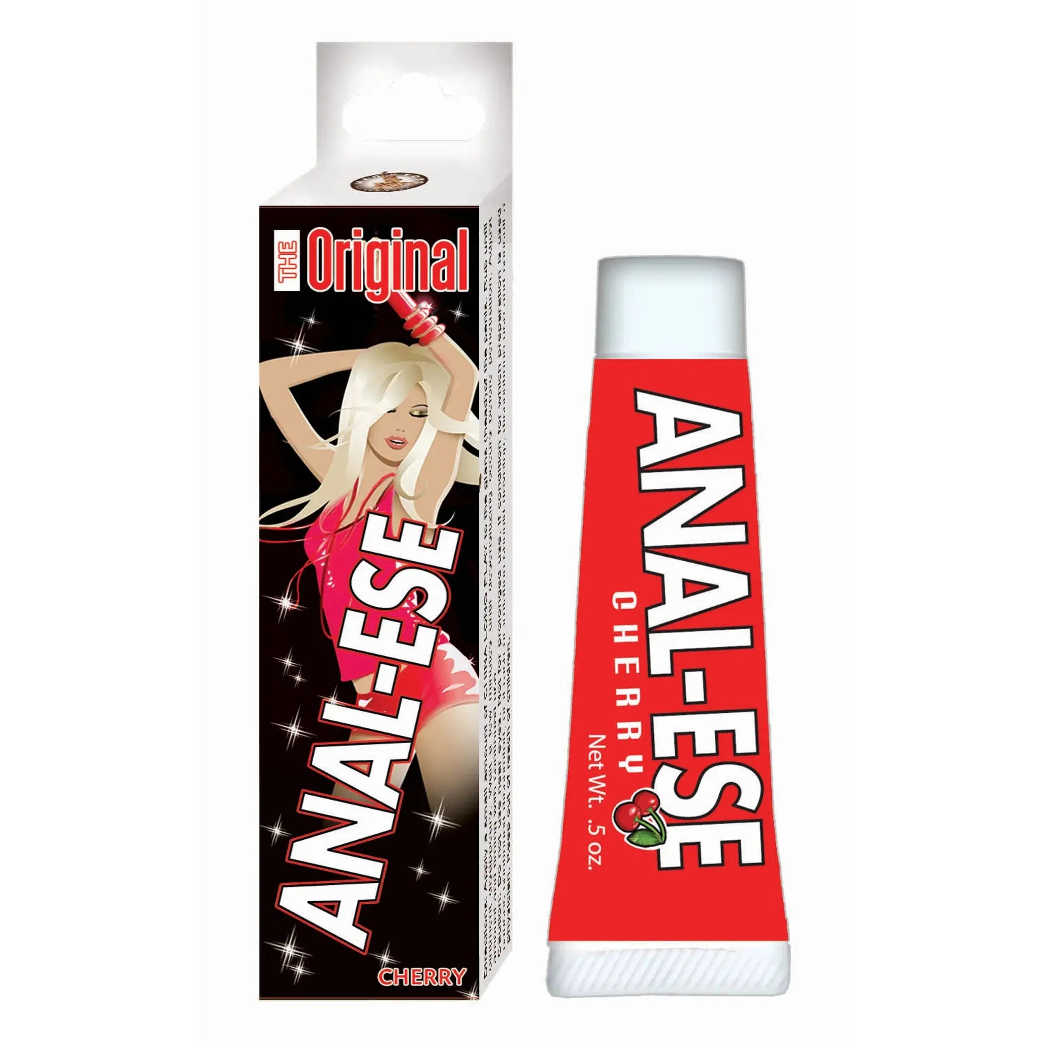 Anal-Ese Cream Cherry 0.5 Oz Nasstoys