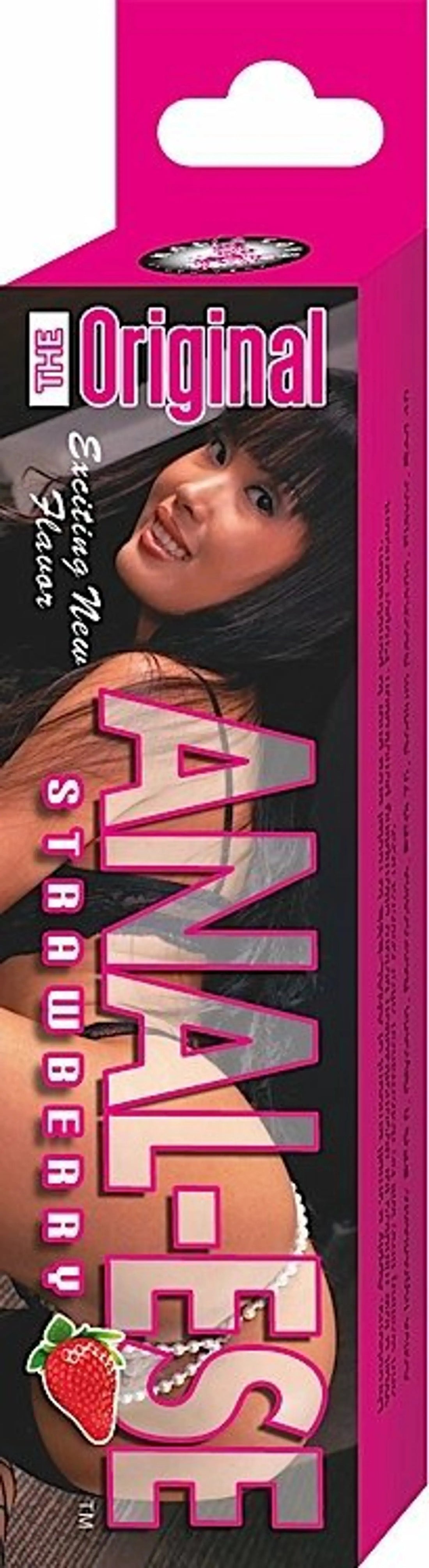 Anal Ese Strawberry Lubricant 1.5 oz Nasstoys