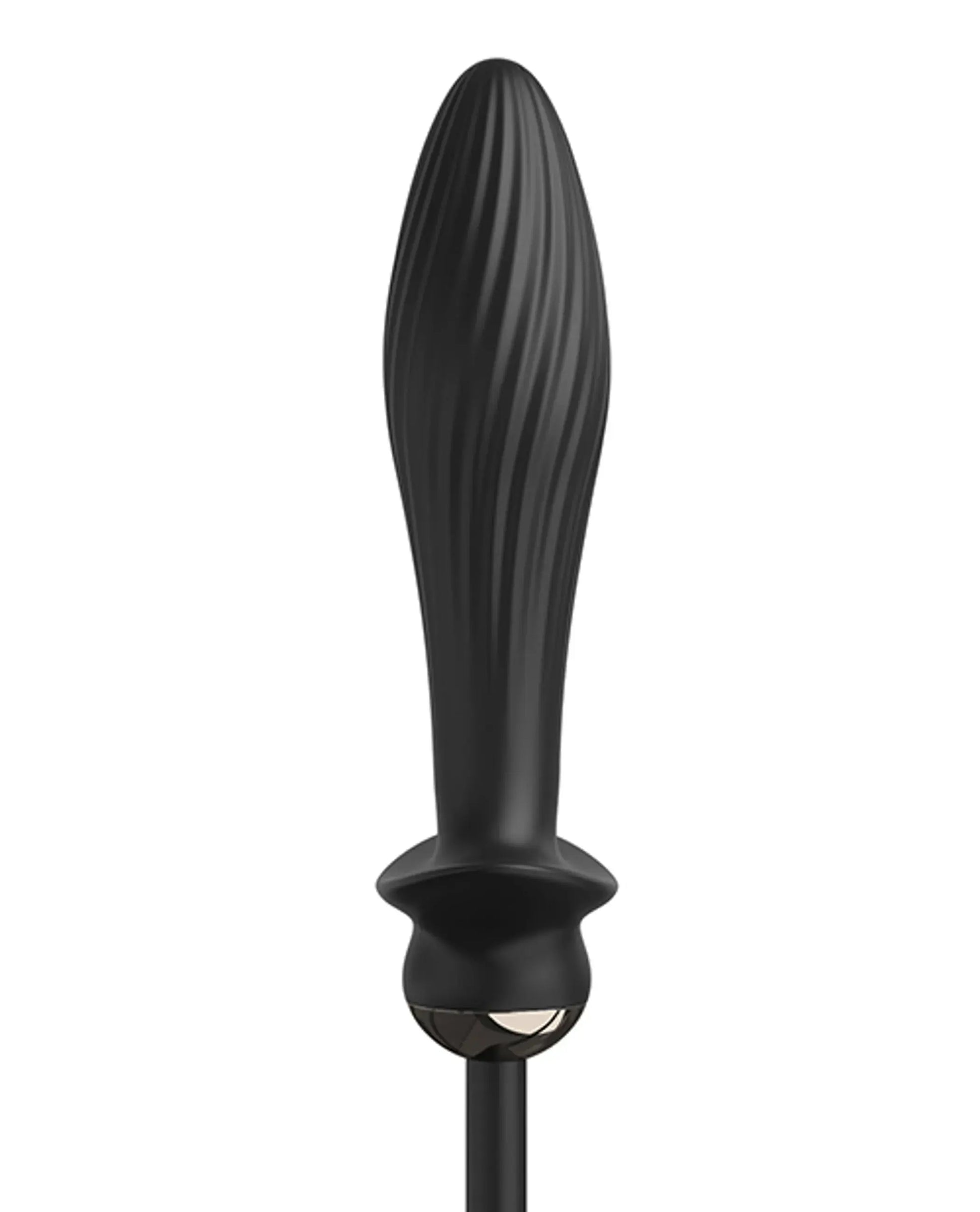 Anal Fantasy Elite Auto-Throb Inflatable Plug Black Pipedream Products