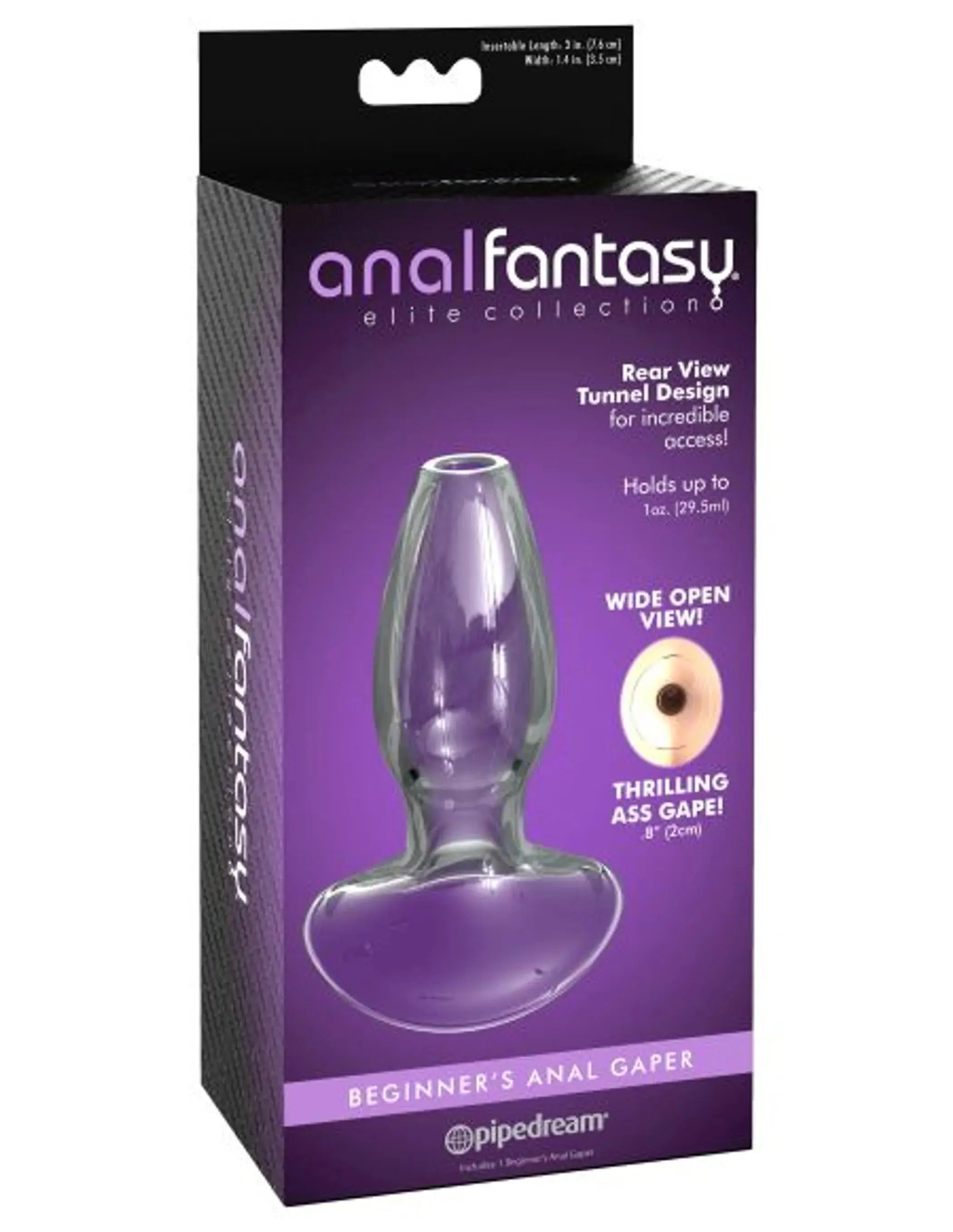 Anal Fantasy Elite Beginner's Anal Gaper Pipedream Products