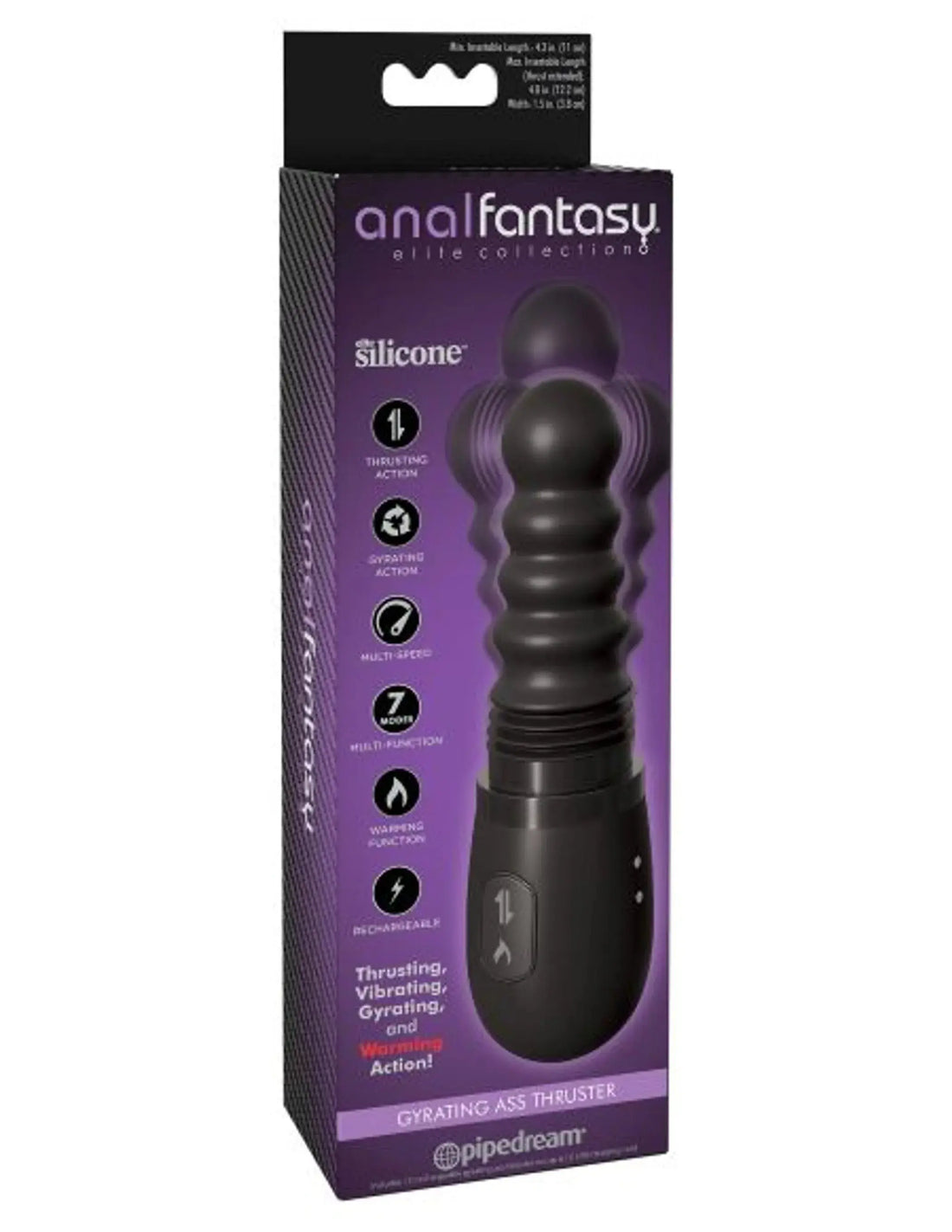Anal Fantasy Elite Gyrating Thruster Pipedream Products