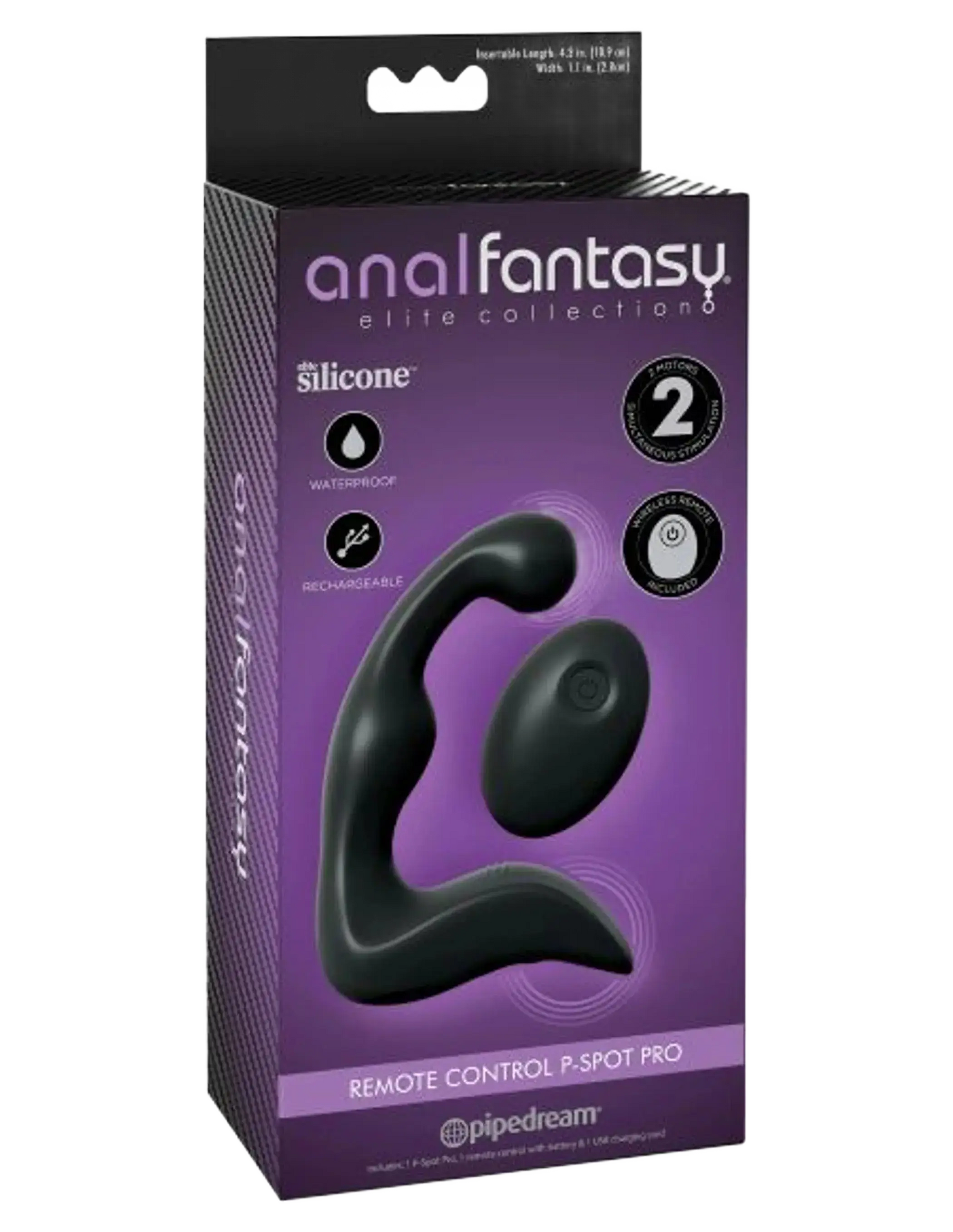 ANAL FANTASY ELITE REMOTE CONTROL P SPOT PRO Pipedream Products