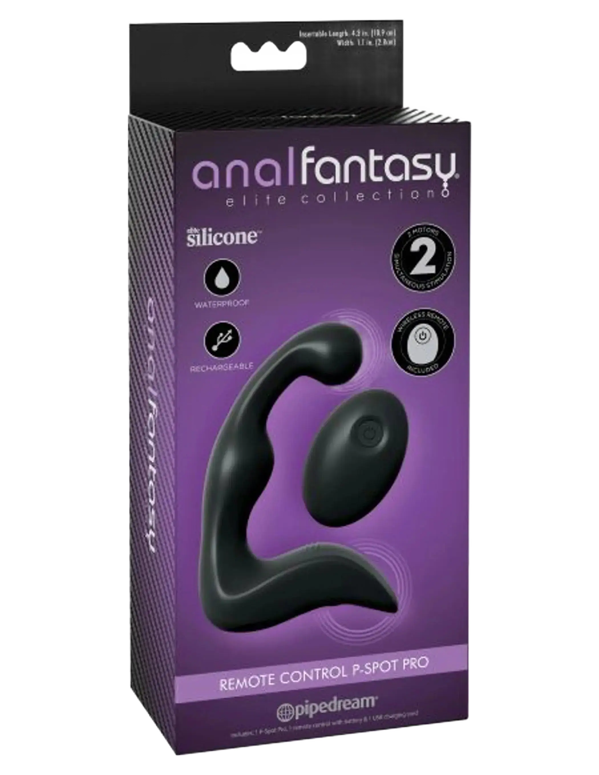ANAL FANTASY ELITE REMOTE CONTROL P SPOT PRO Pipedream Products