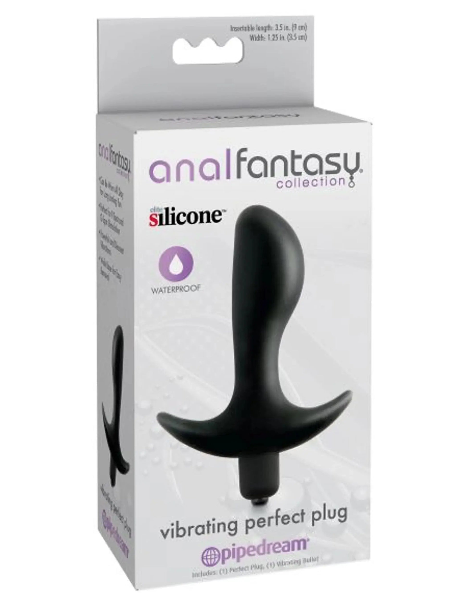 Anal Fantasy Vibrating Perfect Plug Pipedream Products