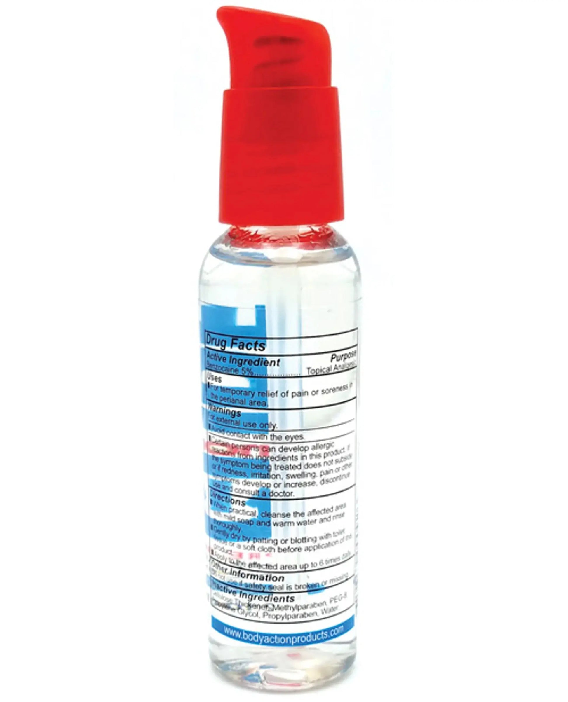 Anal Glide Extra Desensitizer 2oz Pump Body Action Products