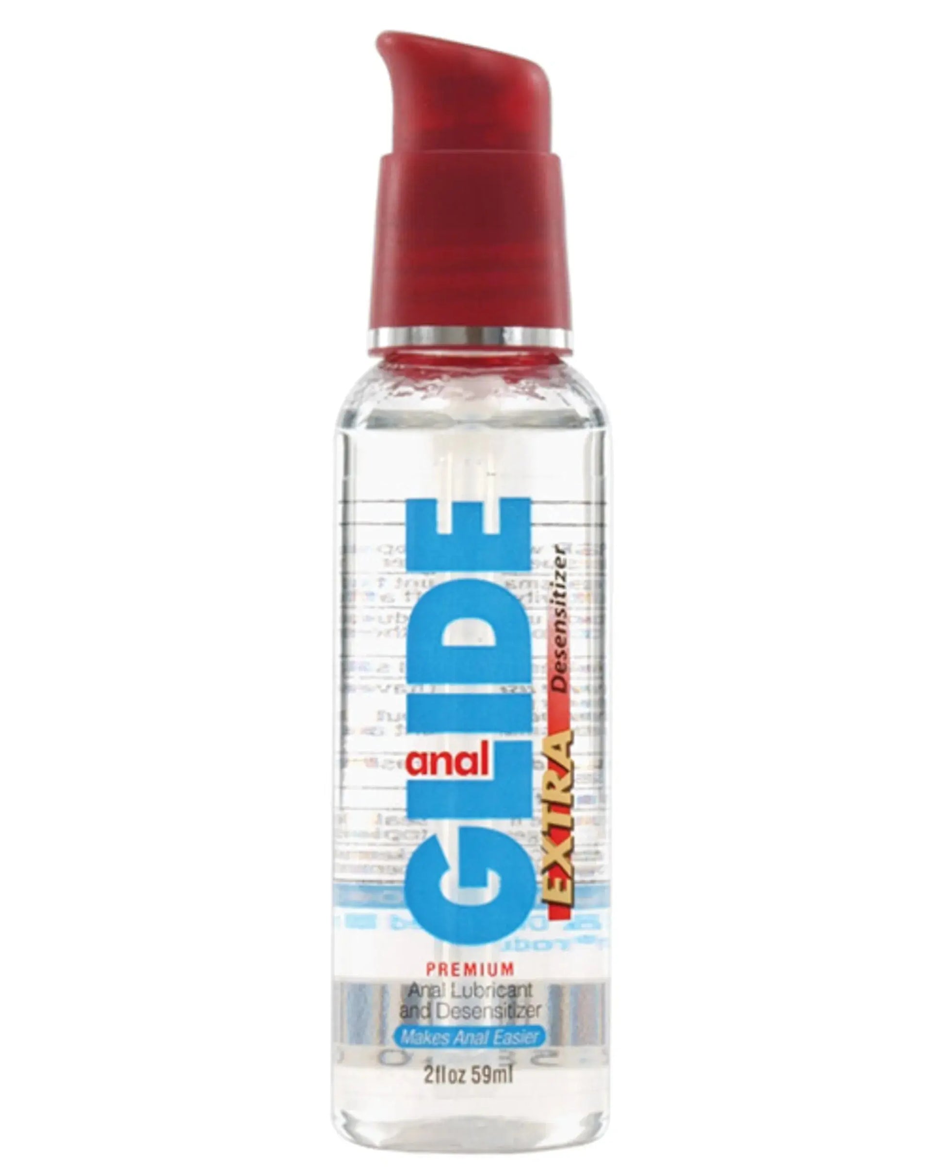 Anal Glide Extra Desensitizer 2oz Pump Body Action Products