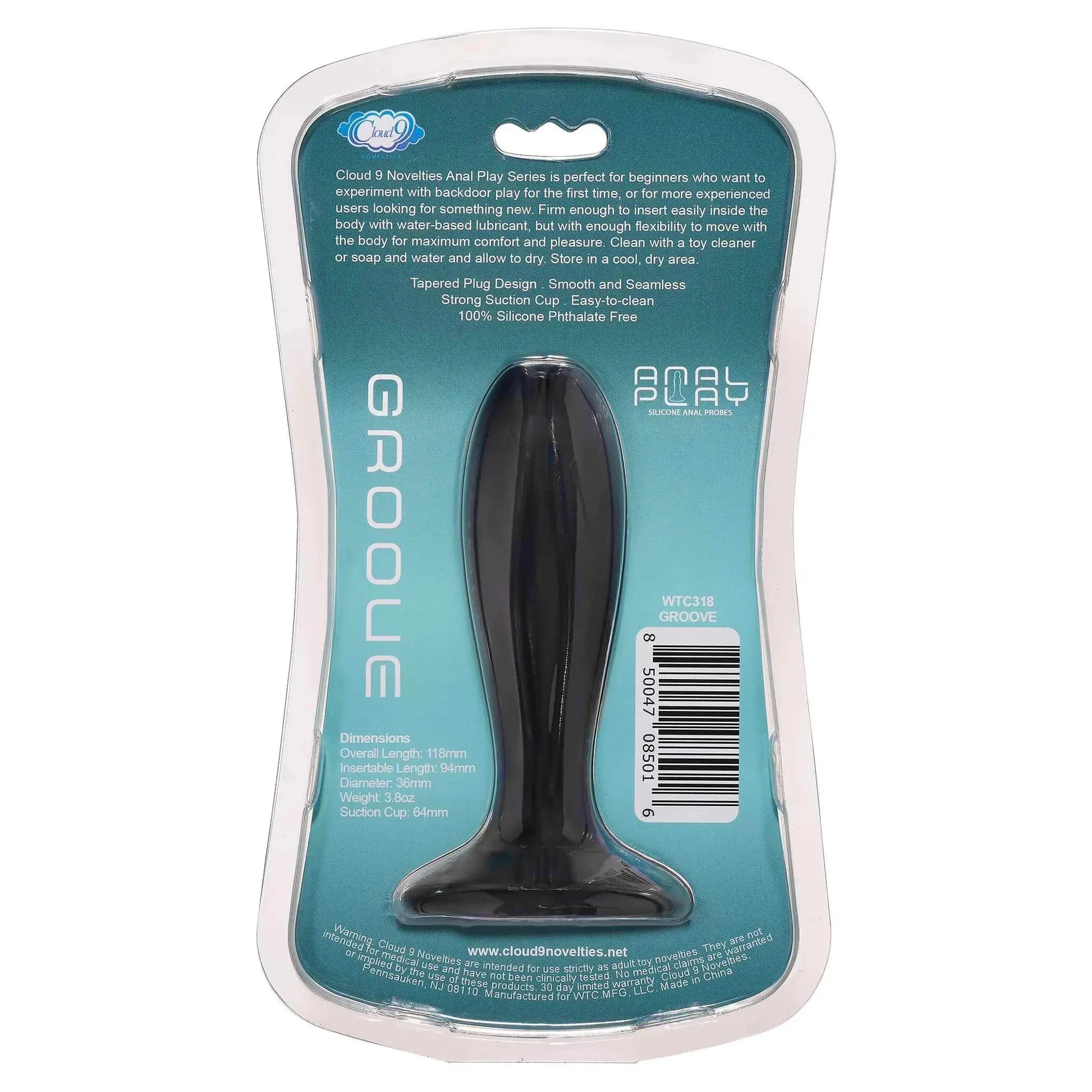 Anal Play Silicone Groove Cloud 9 Novelties