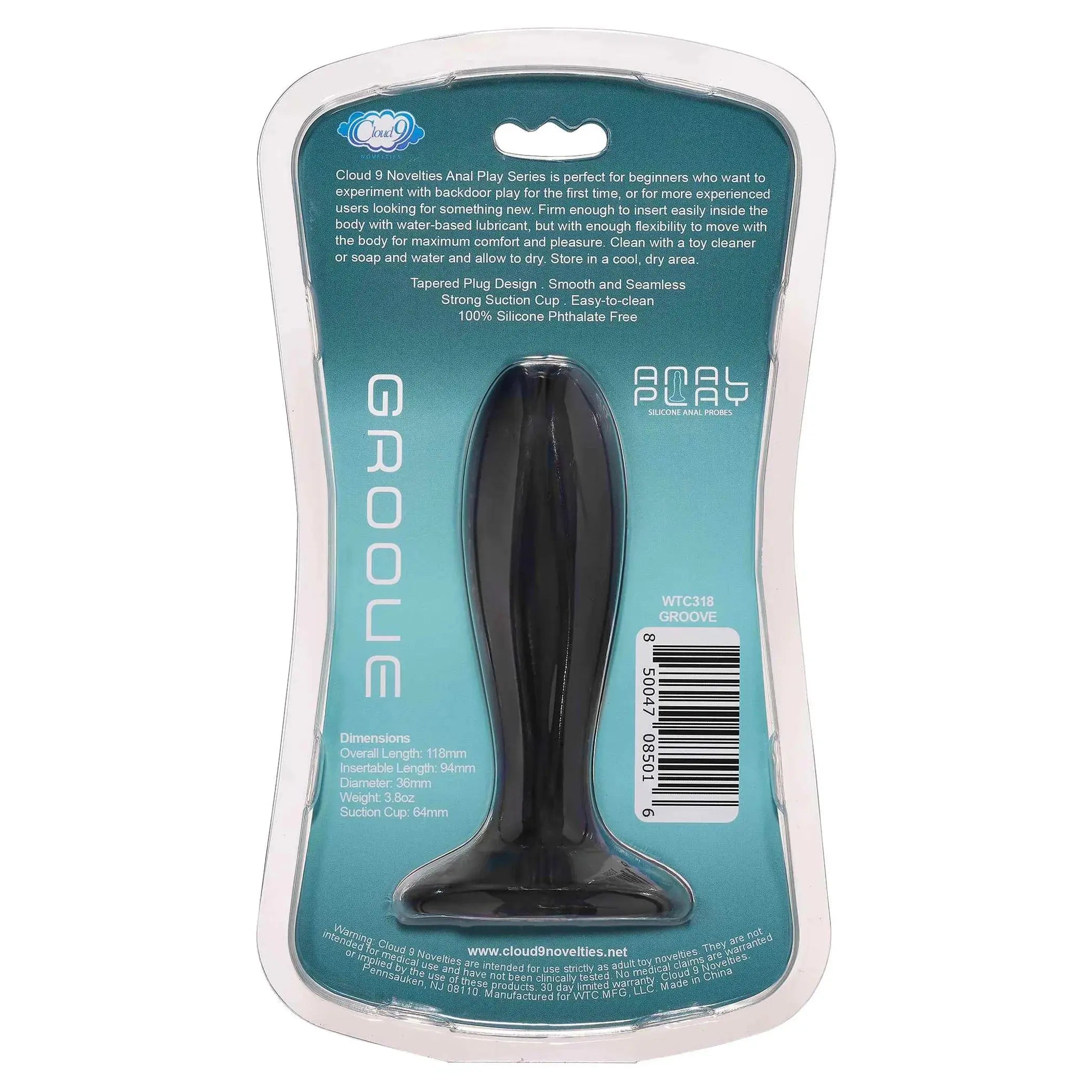 Anal Play Silicone Groove Cloud 9 Novelties