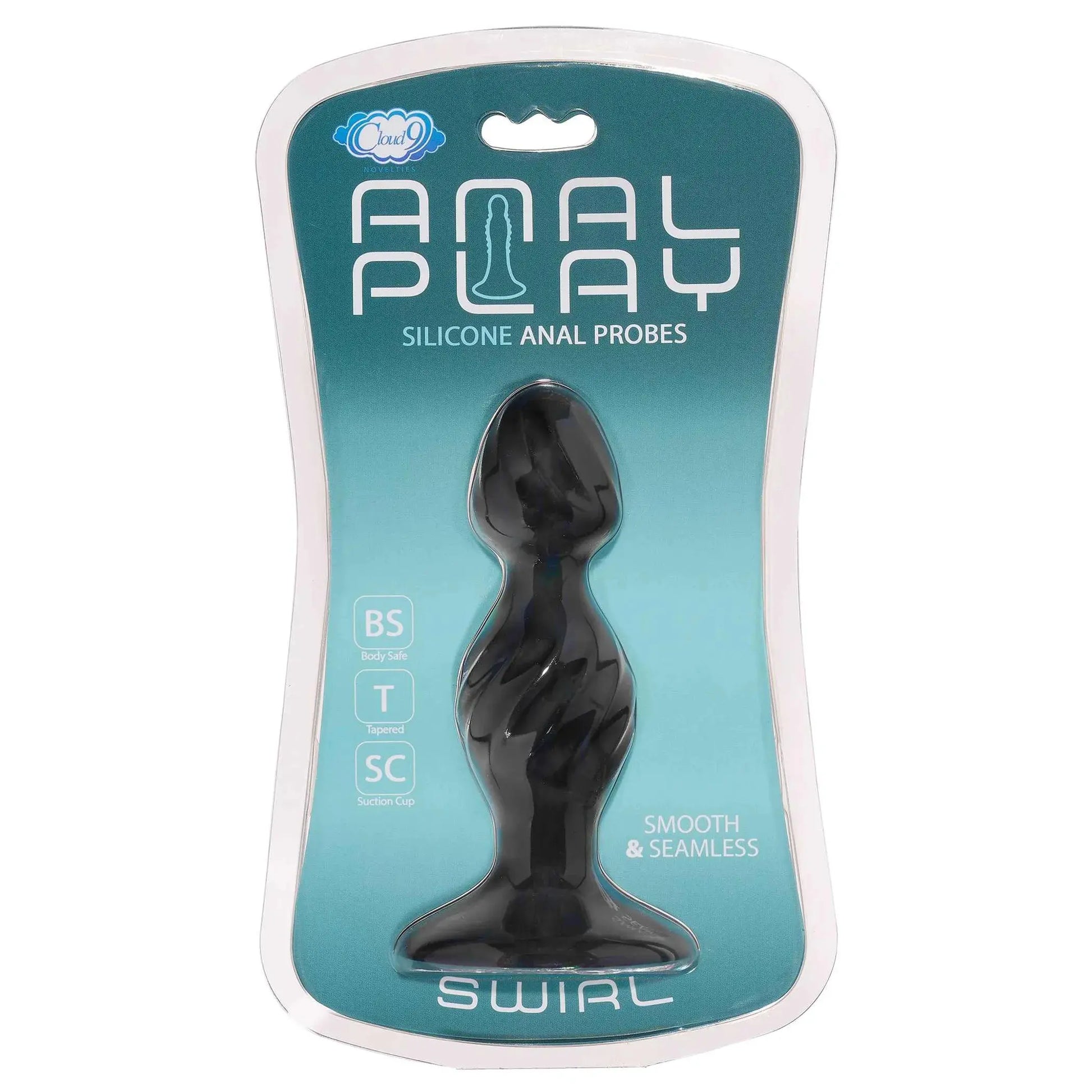 Anal Play Silicone Swirl Cloud 9 Novelties