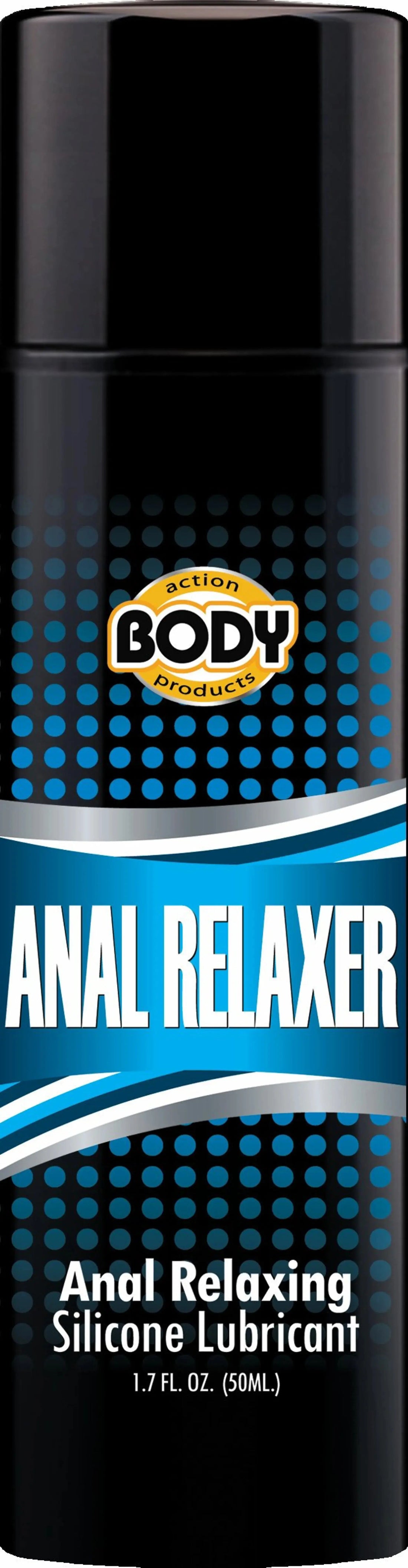 Anal Relaxer Silicone Lube 1.7oz Body Action Products