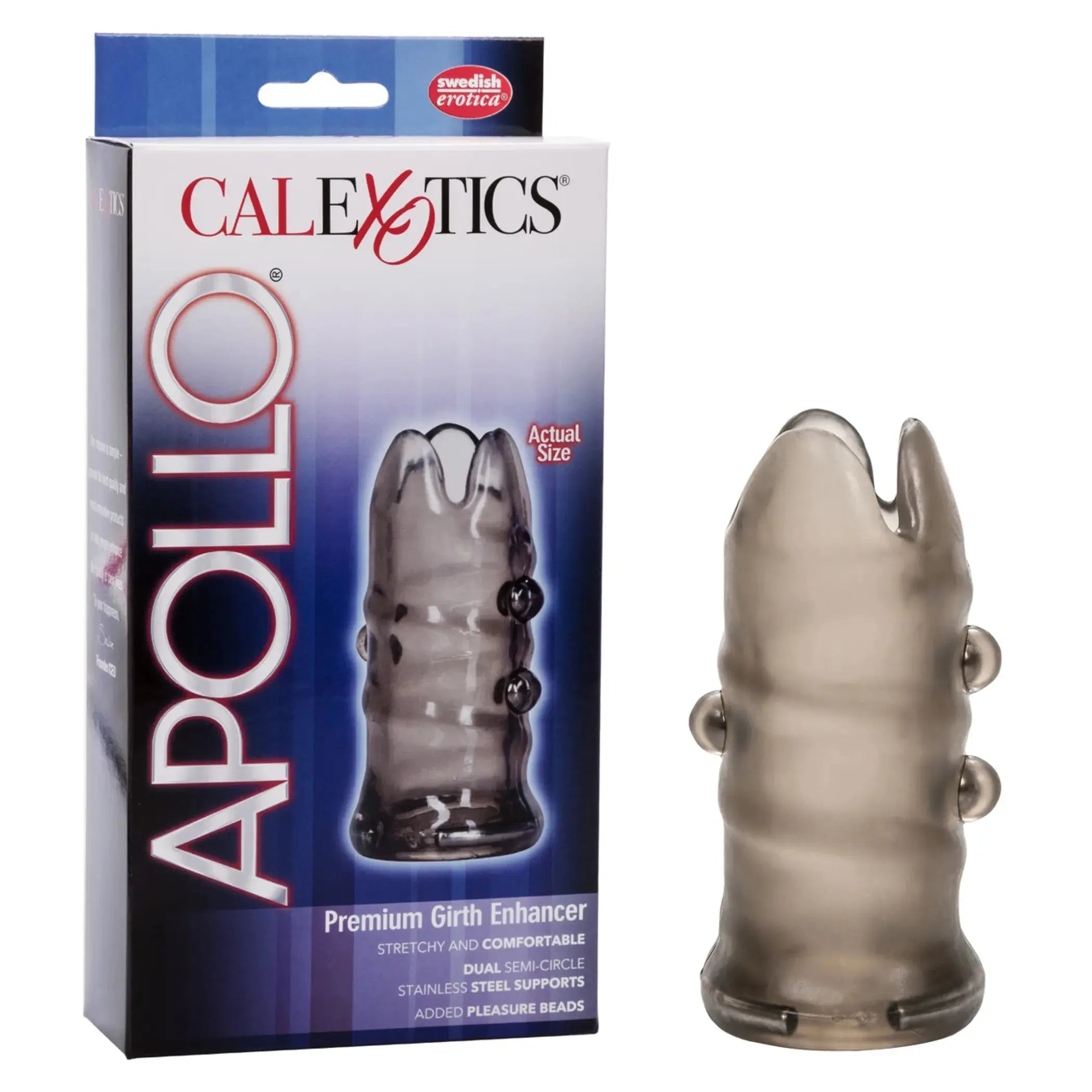 Apollo Premium Girth Enhancers Smoke California Exotic Novelties