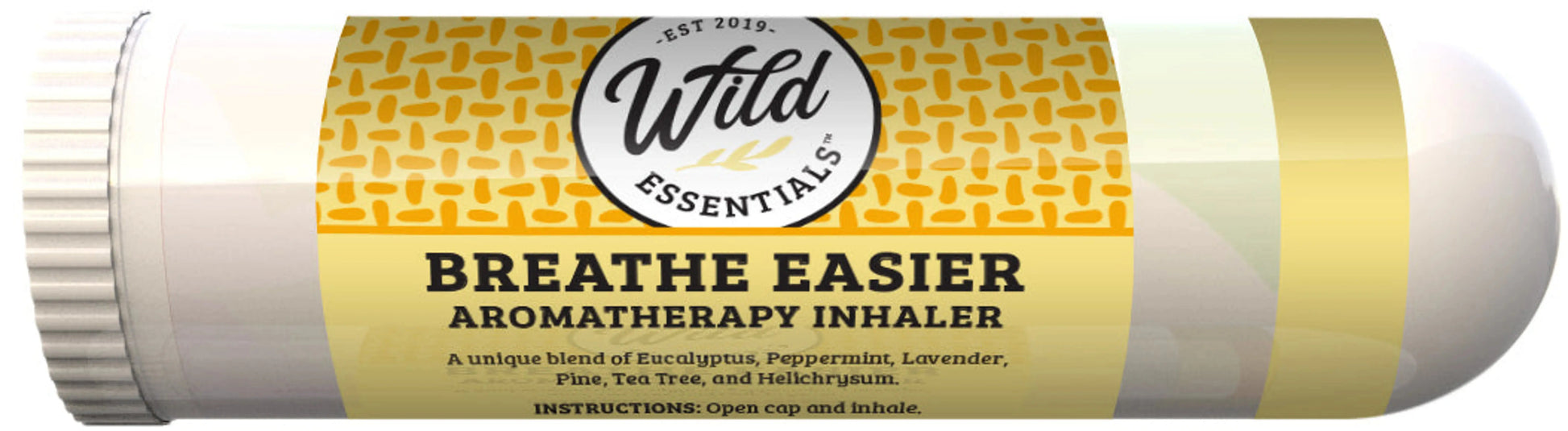 Aromatherapy Inhaler (34 Different Options) Wild Essentials