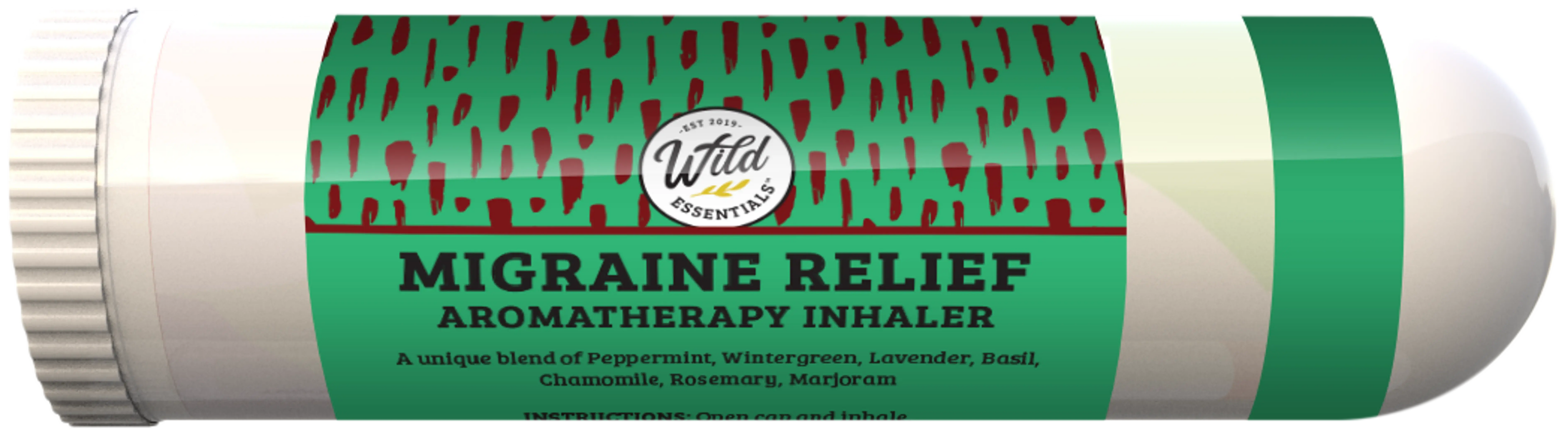 Aromatherapy Inhaler (34 Different Options) Wild Essentials