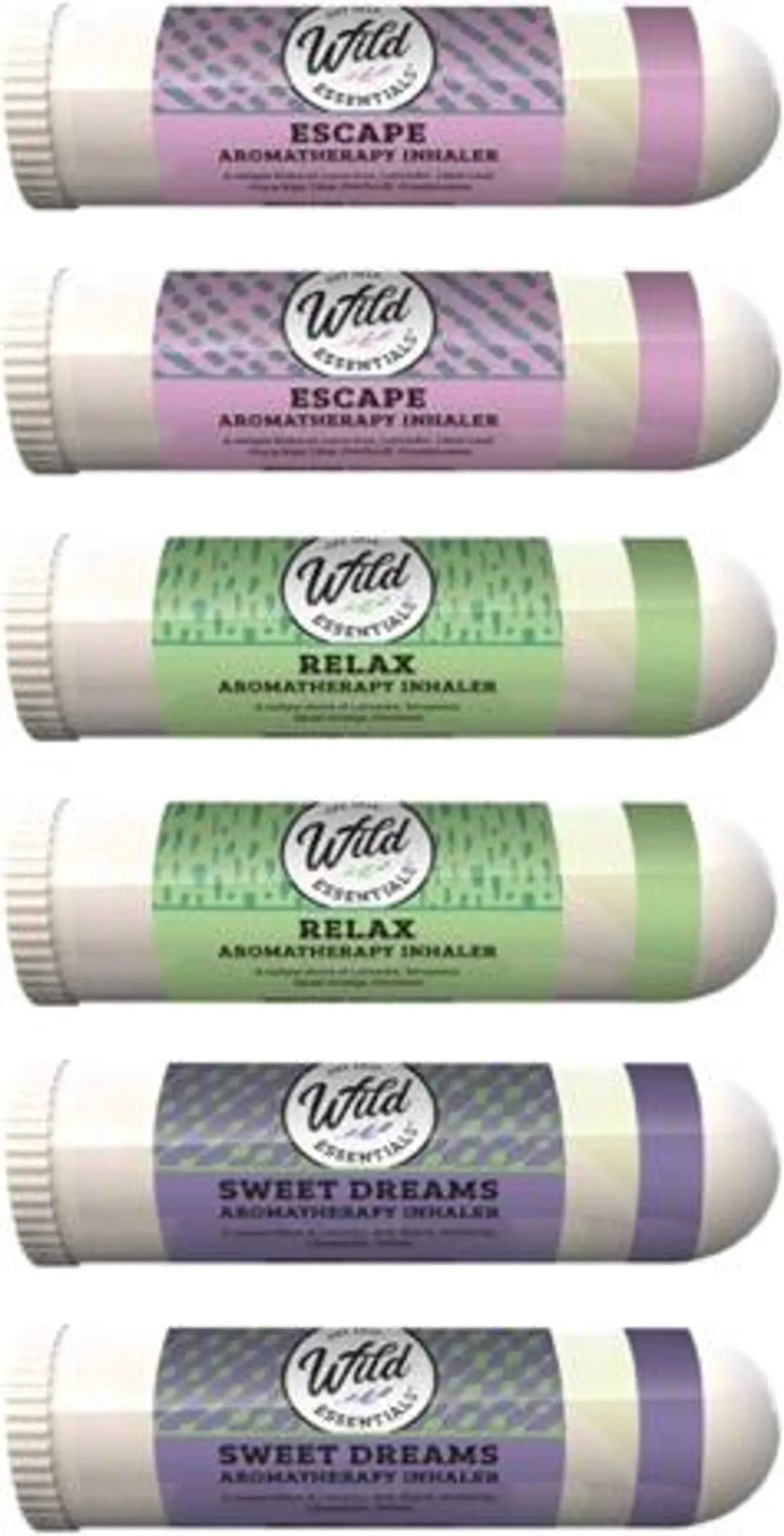 Aromatherapy Inhaler (34 Different Options) Wild Essentials