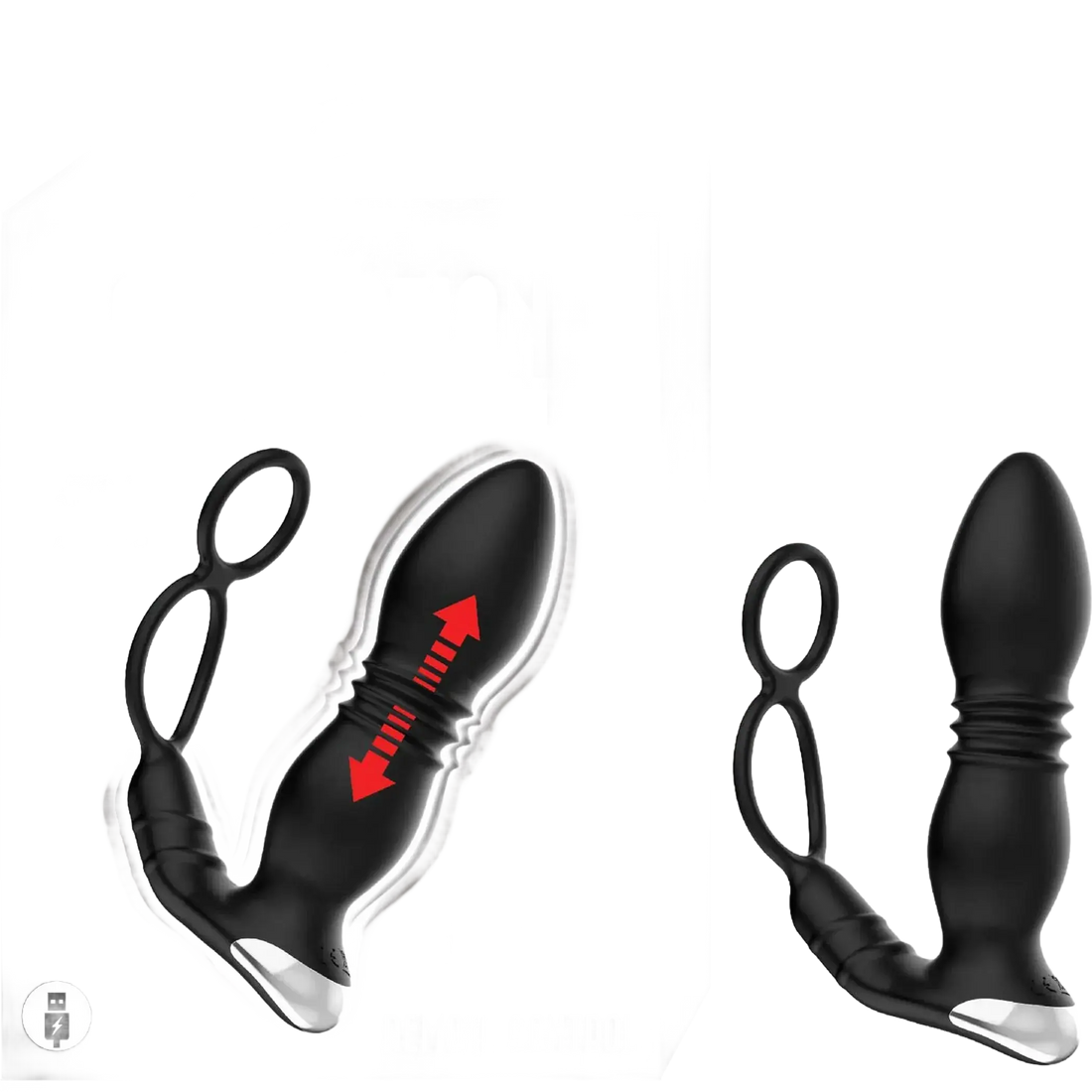 ASS-SATION POWER PLUG BBLACK Nasstoys