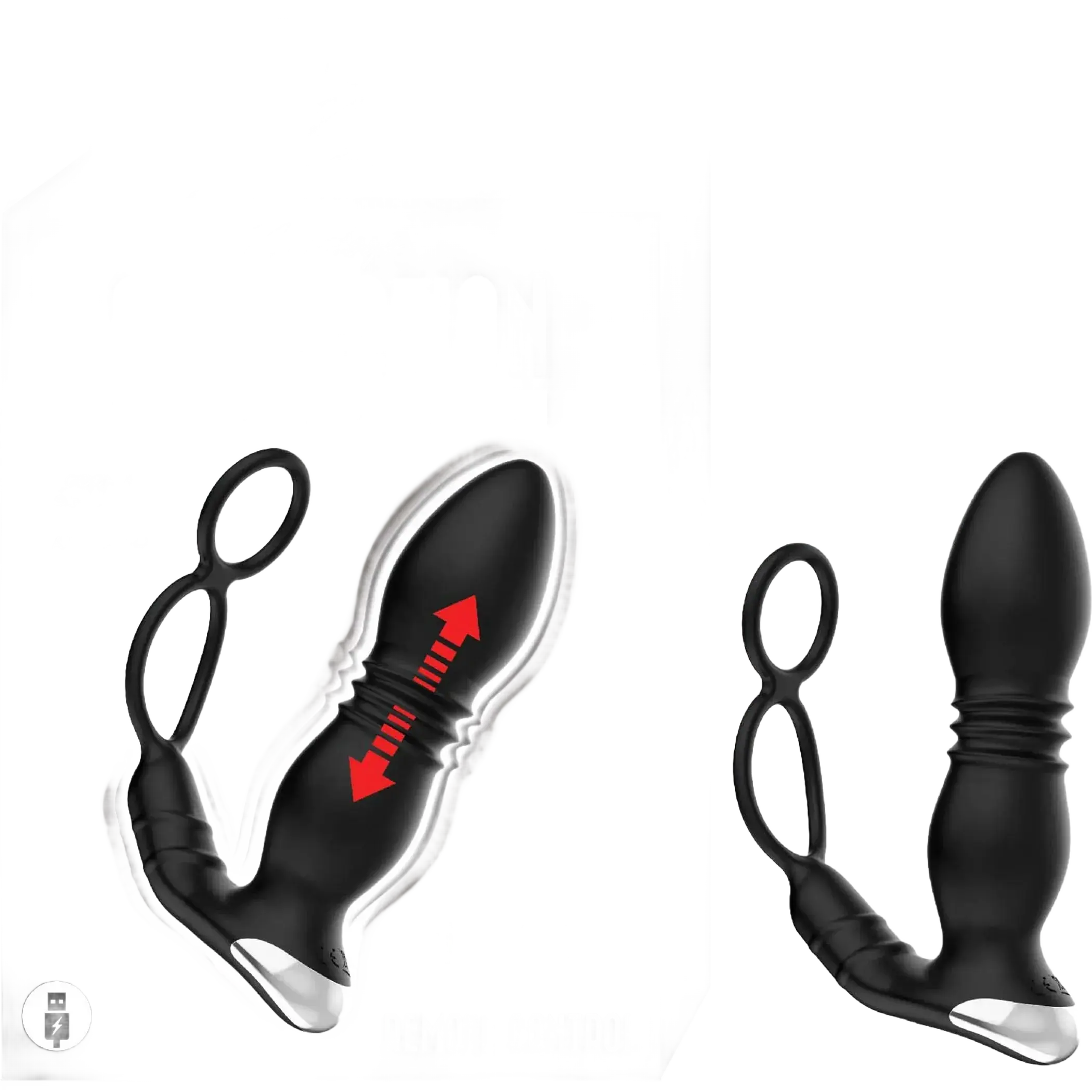 ASS-SATION POWER PLUG BBLACK Nasstoys