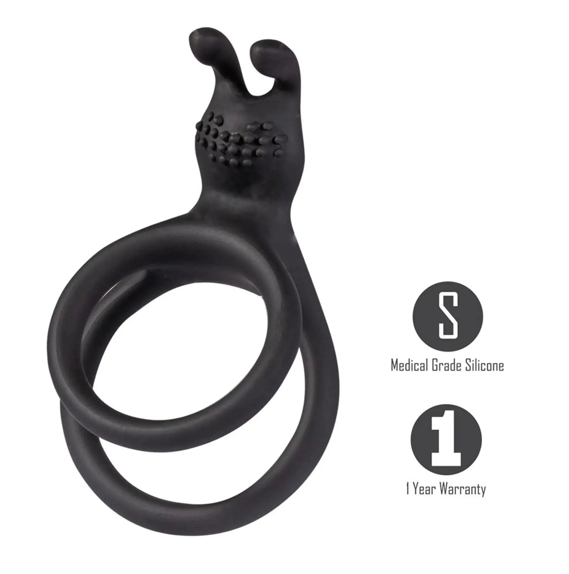 Atlas Silicone Bunny Headed Cock Ring Maia Toys