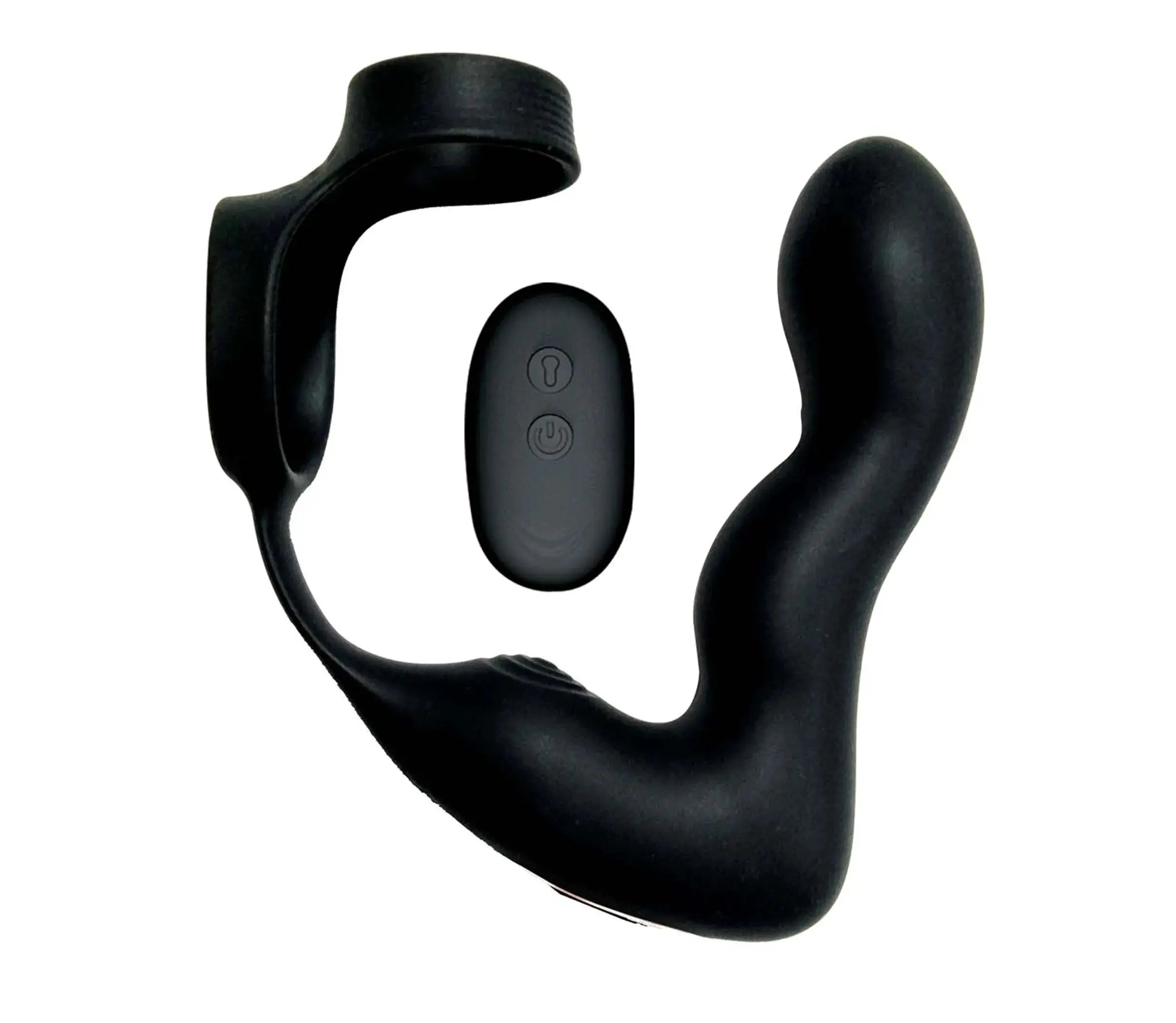 Atomic Inflatable P-Spot Vibe Black Nasstoys