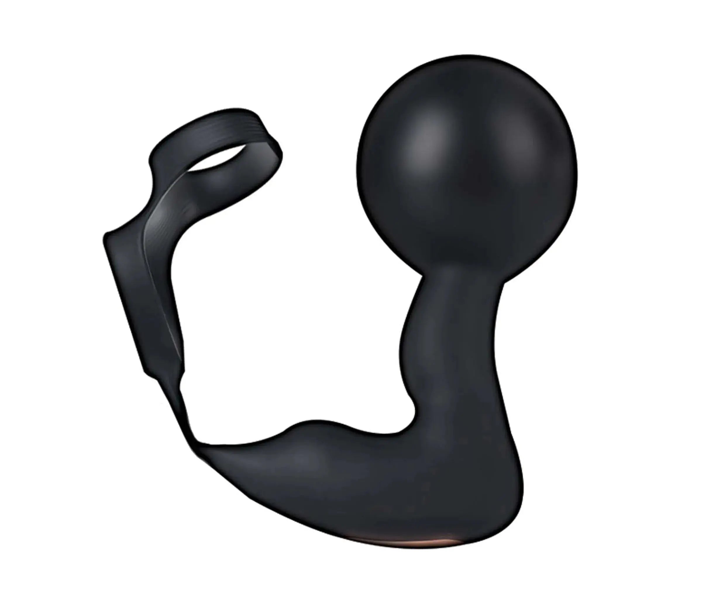 Atomic Inflatable P-Spot Vibe Black Nasstoys