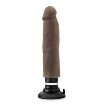 Au Naturel 11-Inch Sensa Feel Magnum Vibrating Dong Chocolate Blush Novelties