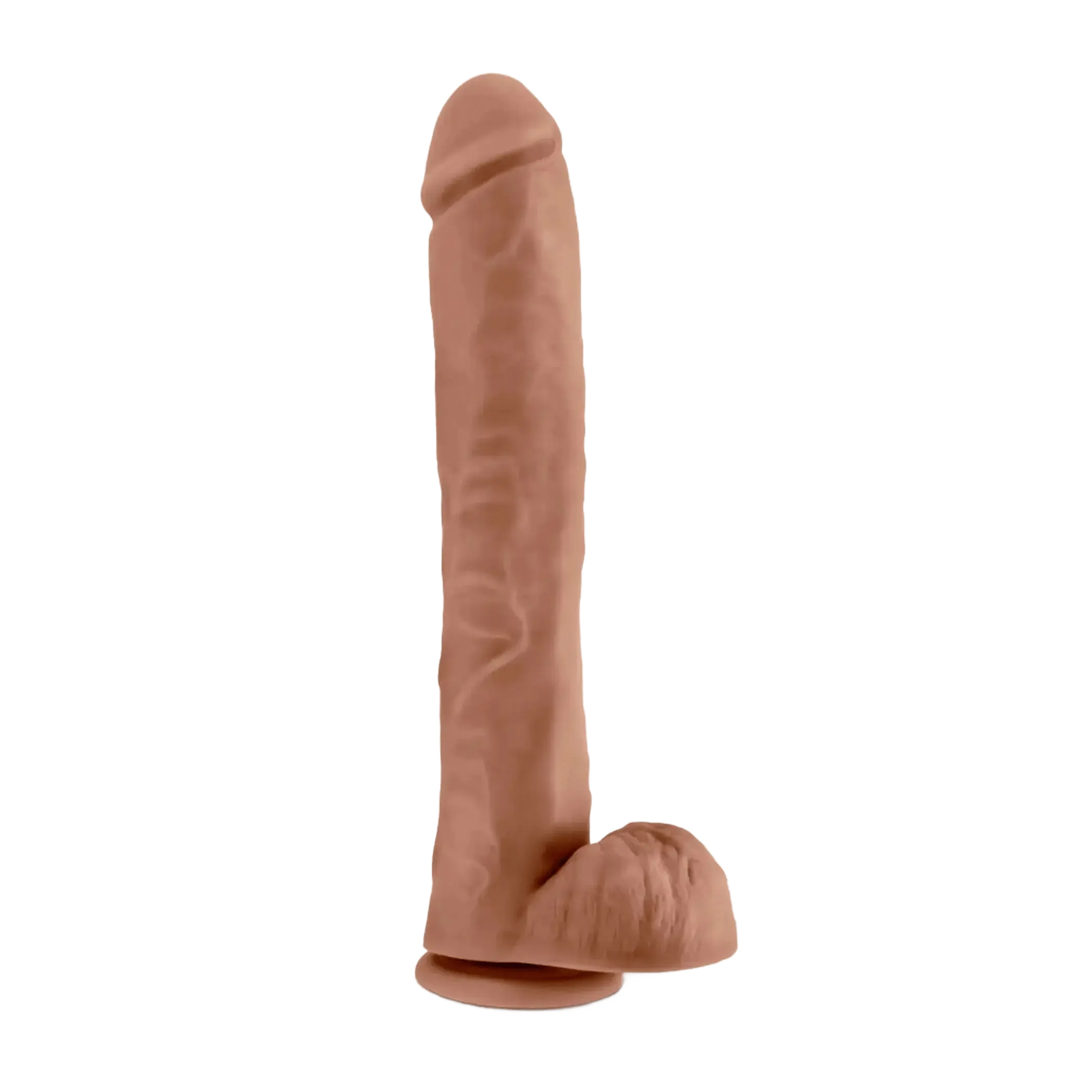 AU NATUREL DADDY 14IN DILDO MOCHA Blush Novelties