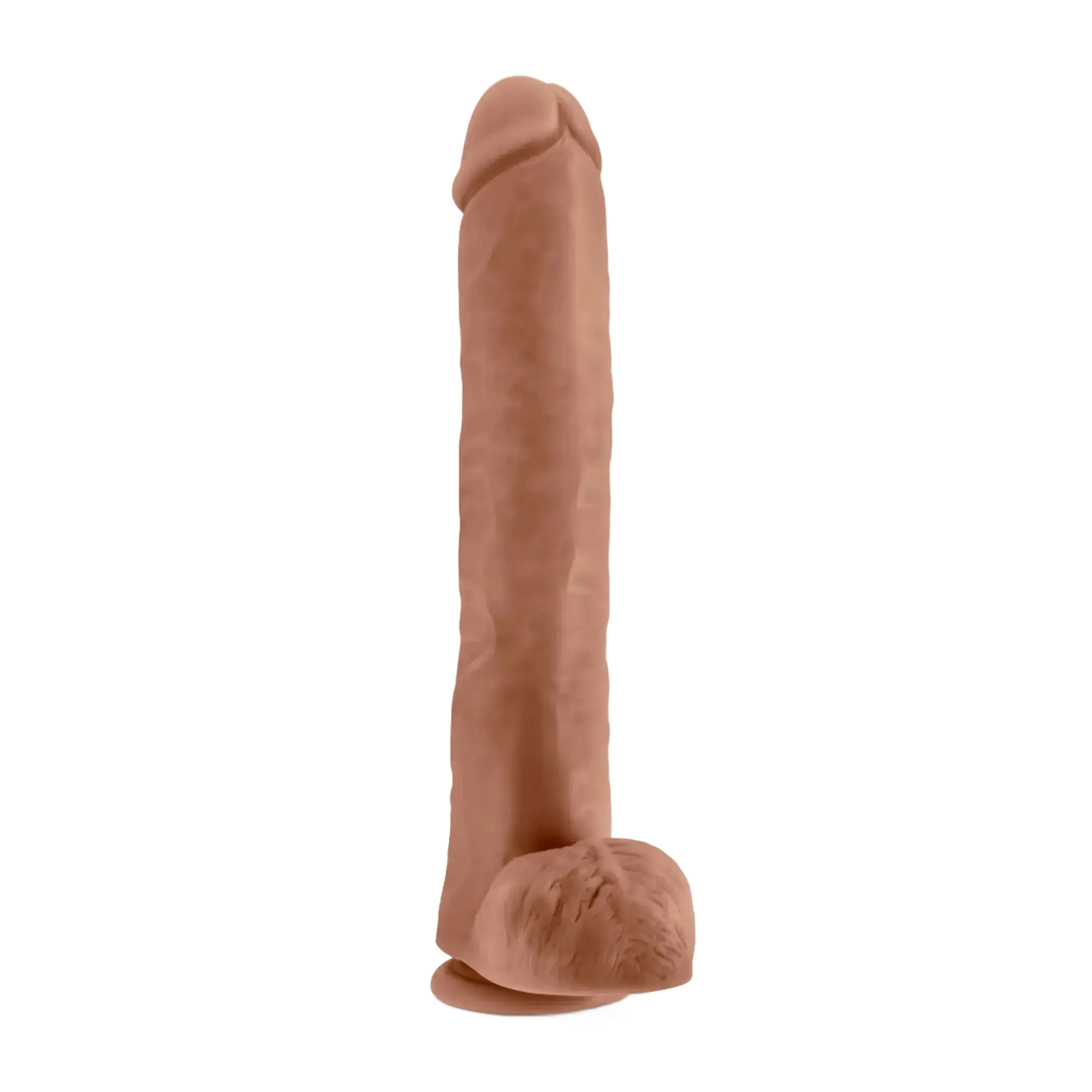 AU NATUREL DADDY 14IN DILDO MOCHA Blush Novelties
