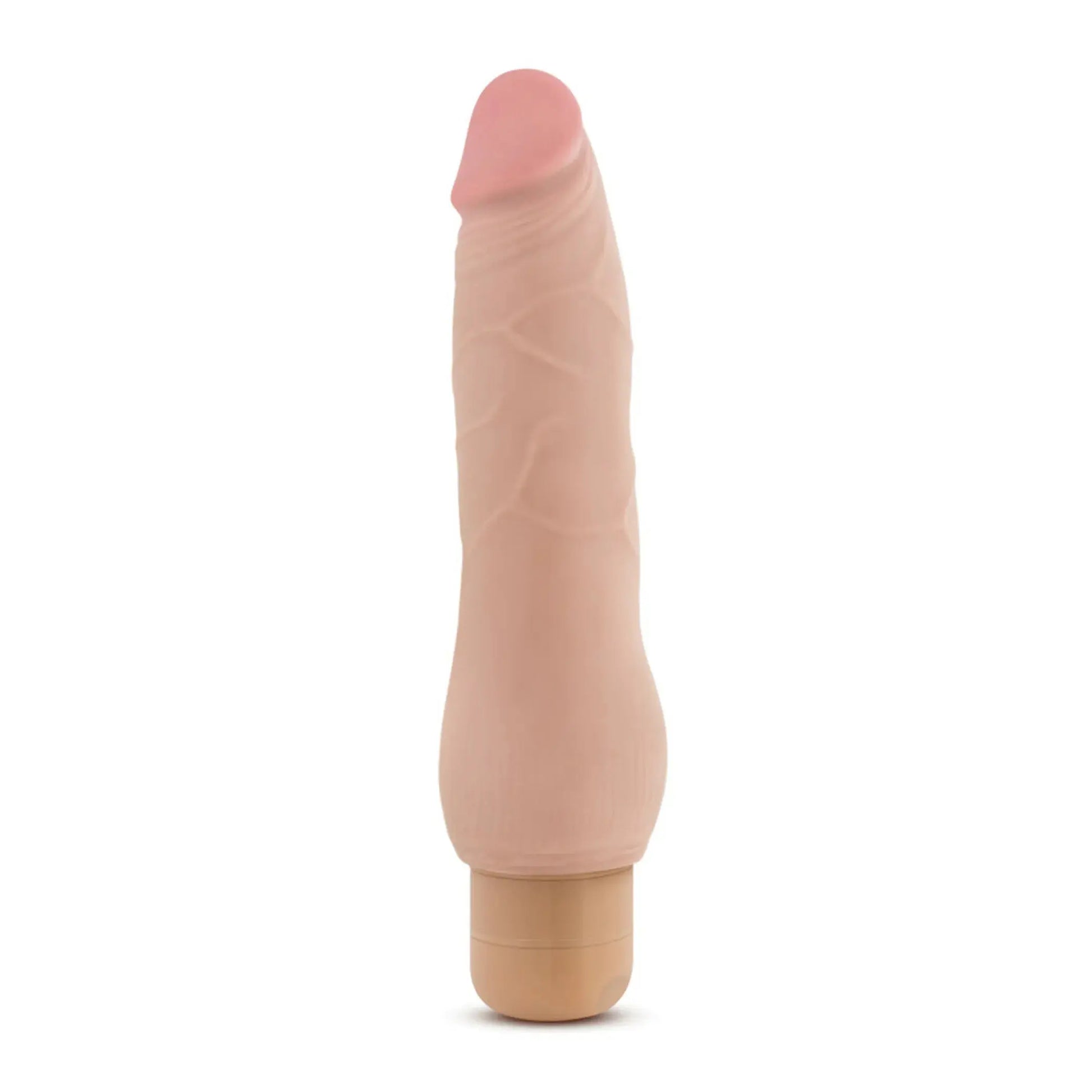 Au Naturel Fabien 8.5 Natural Vibrating Dildo Blush Novelties