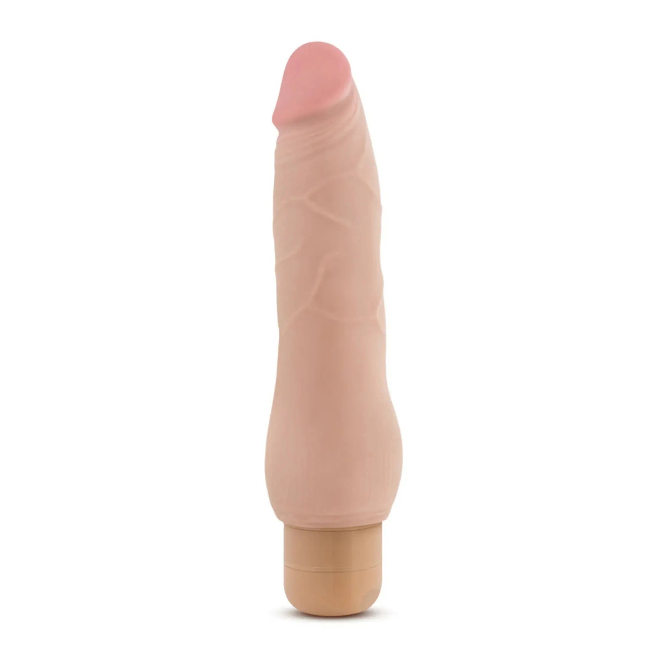 Au Naturel Fabien 8.5 Natural Vibrating Dildo Blush Novelties