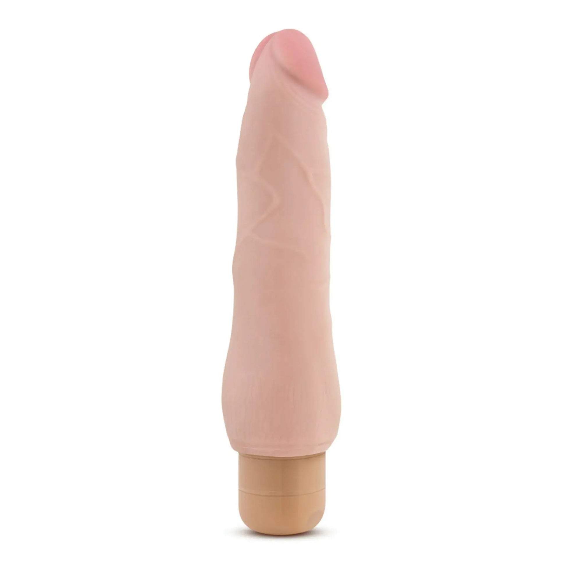 Au Naturel Fabien 8.5 Natural Vibrating Dildo Blush Novelties
