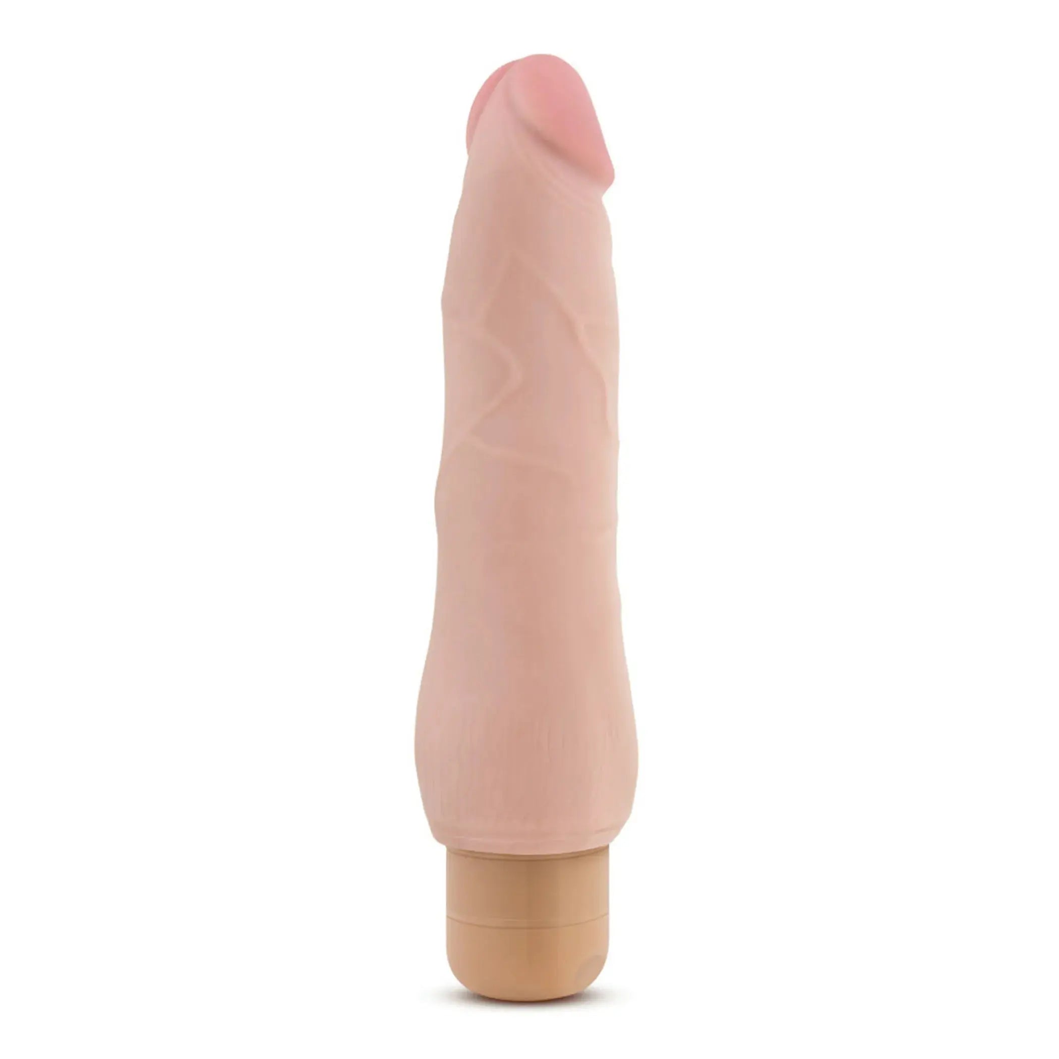Au Naturel Fabien 8.5 Natural Vibrating Dildo Blush Novelties