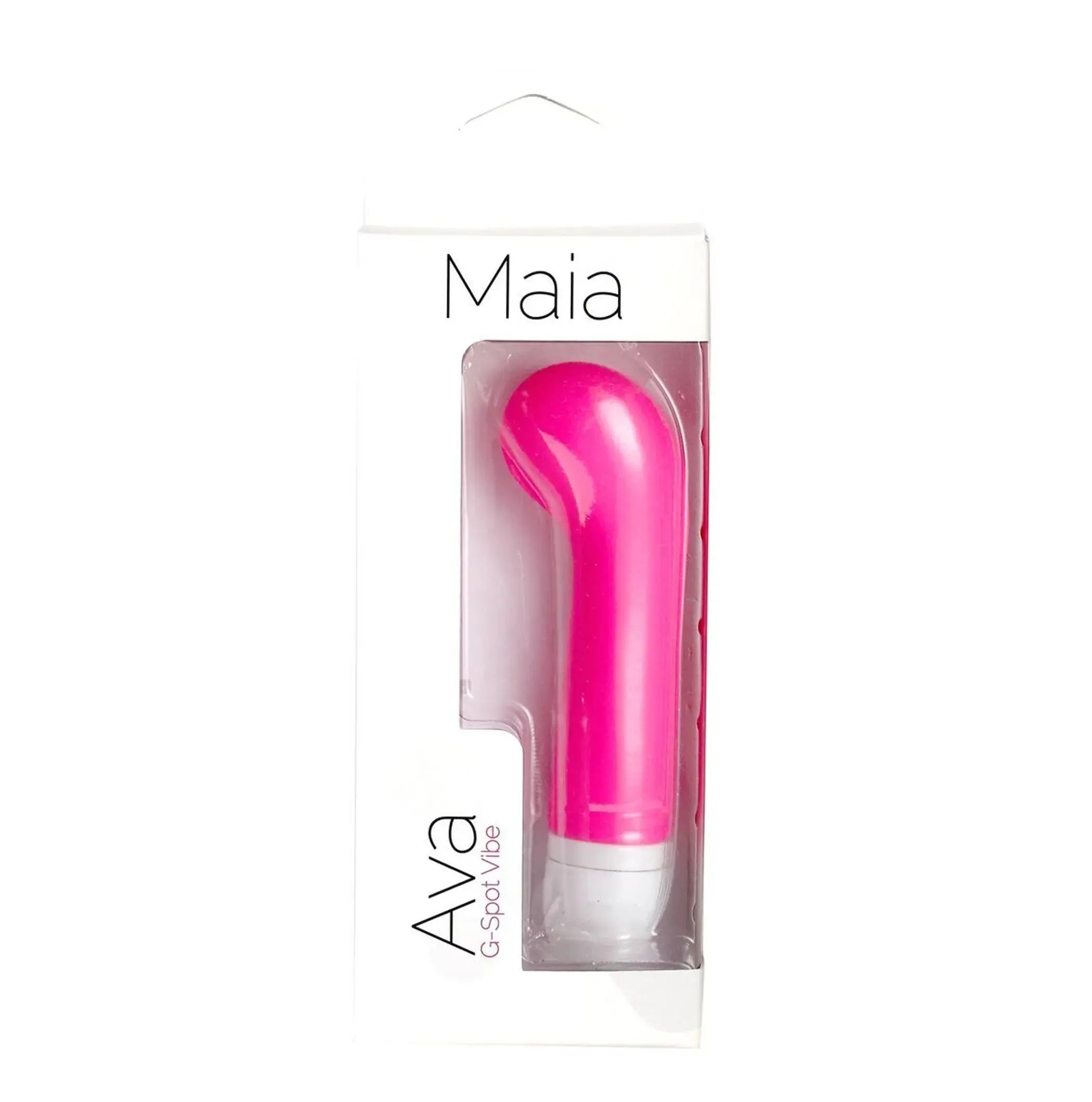 Ava Silicone G-Spot Vibe Neon Pink Maia Toys