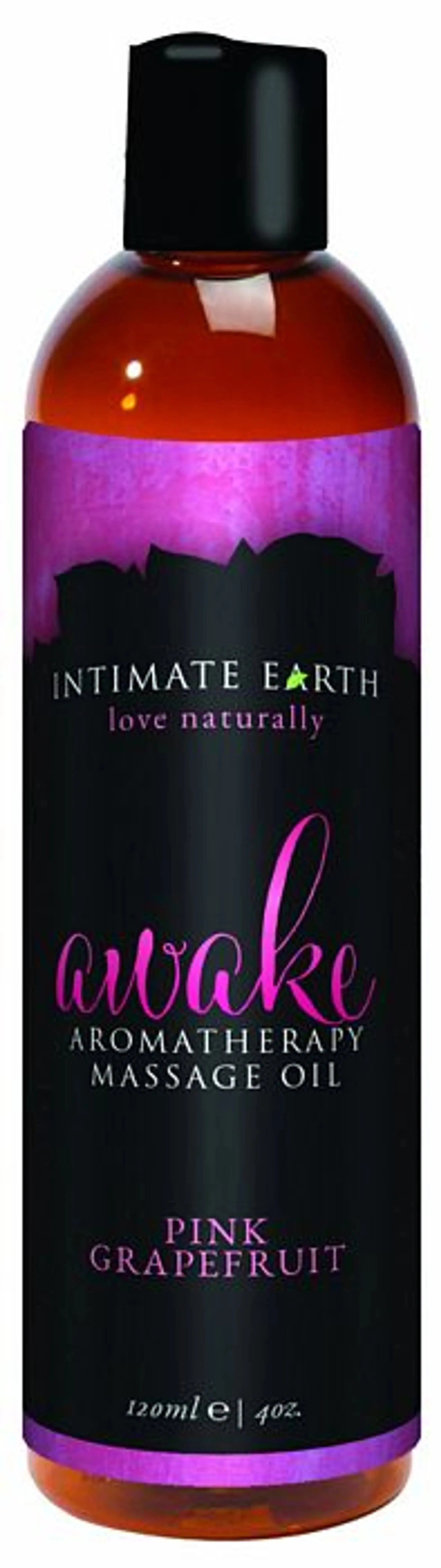 Awake Massage Oil 4oz Intimate Earth