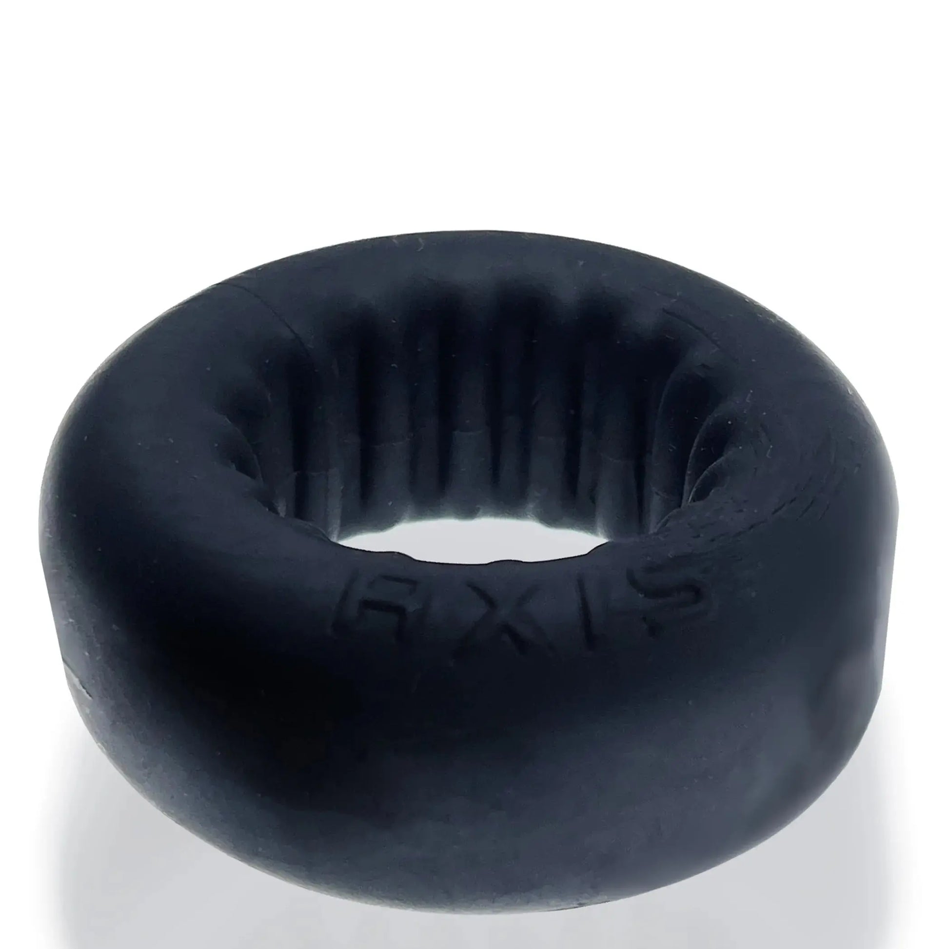 Axis Rib Griphold Cock Ring Black Ice OXBALLS