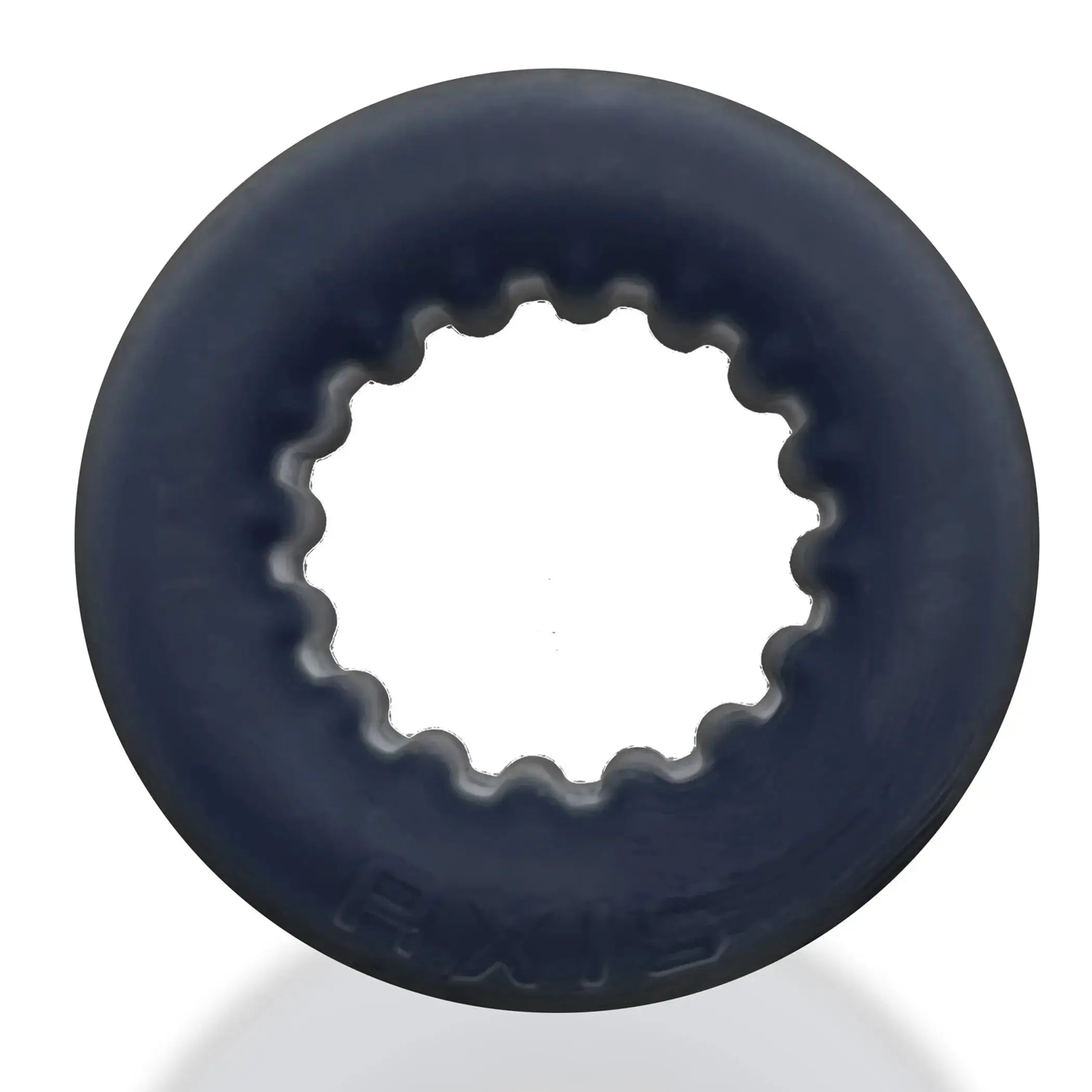 Axis Rib Griphold Cock Ring Black Ice OXBALLS