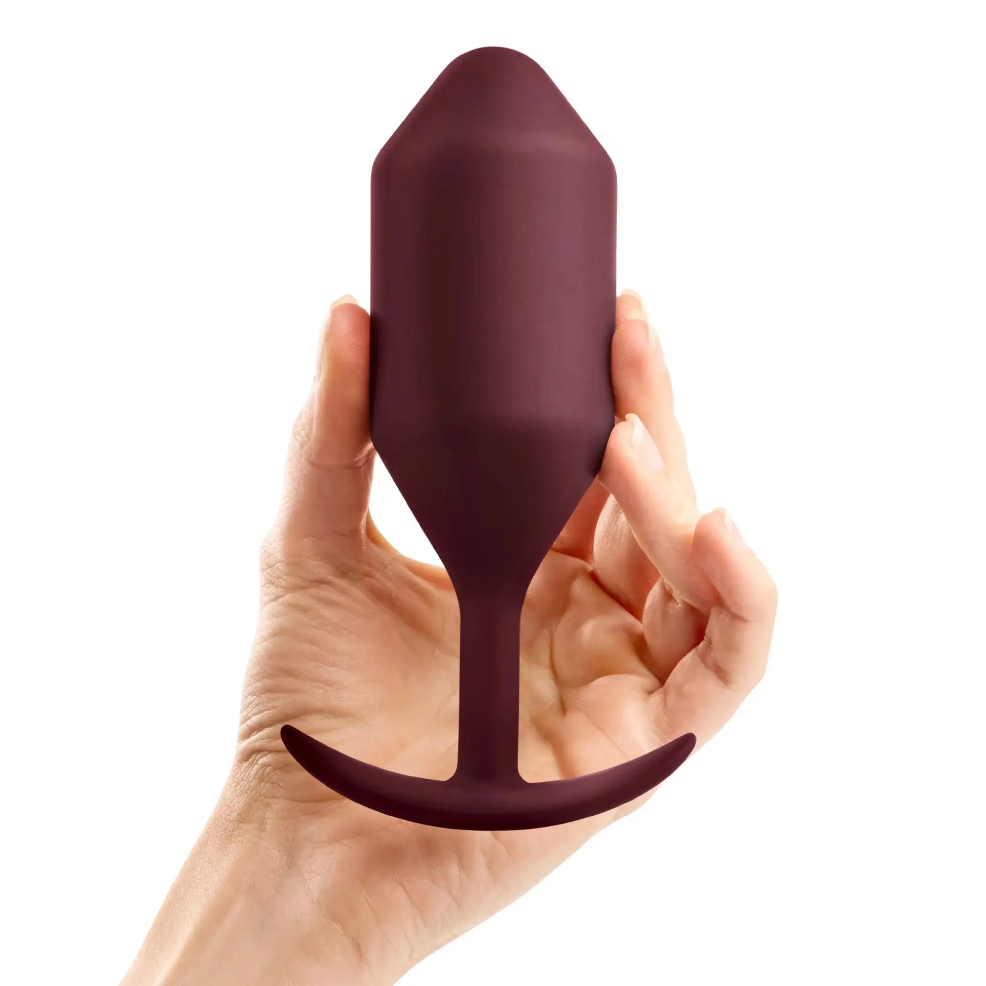B Vibe Snug Plug 5 Dark Red B Vibe