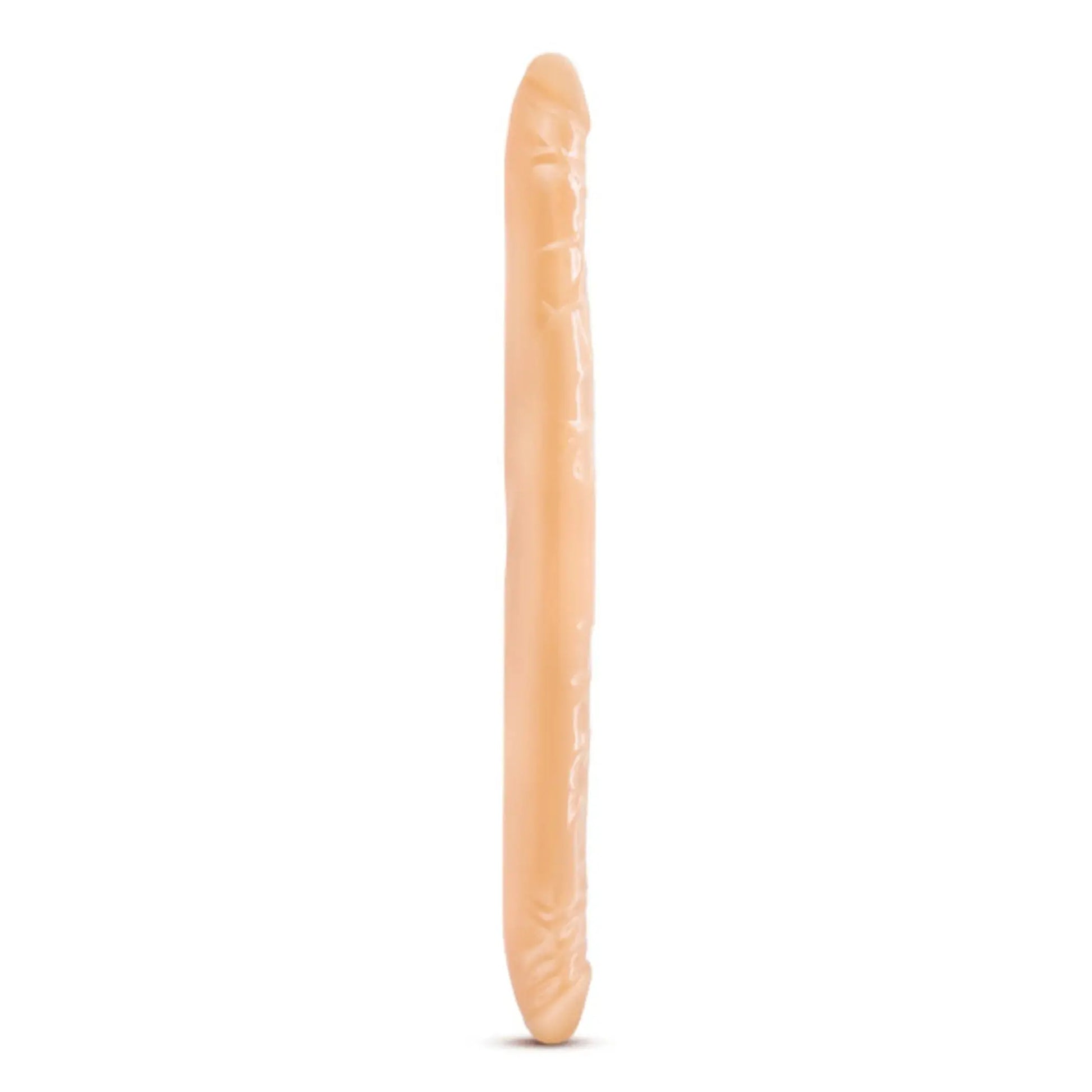 B YOURS 16 DOUBLE DILDO BEIGE " Blush Novelties