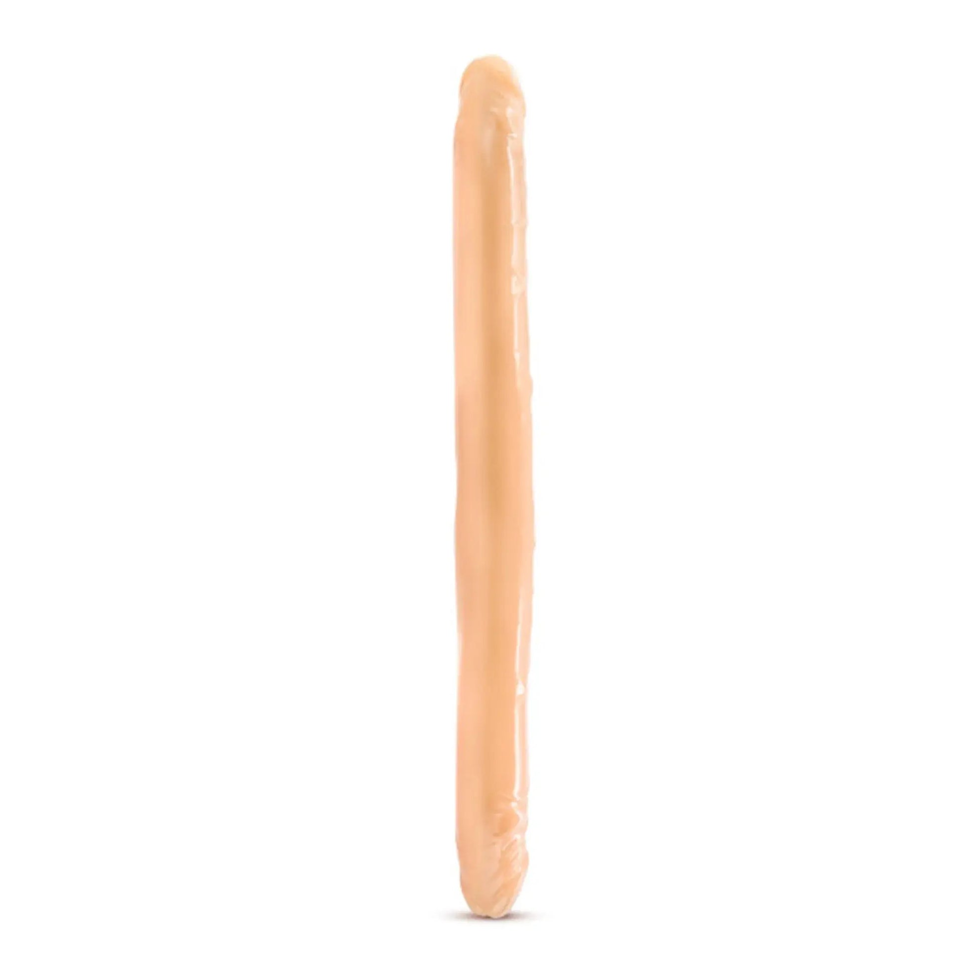 B YOURS 16 DOUBLE DILDO BEIGE " Blush Novelties