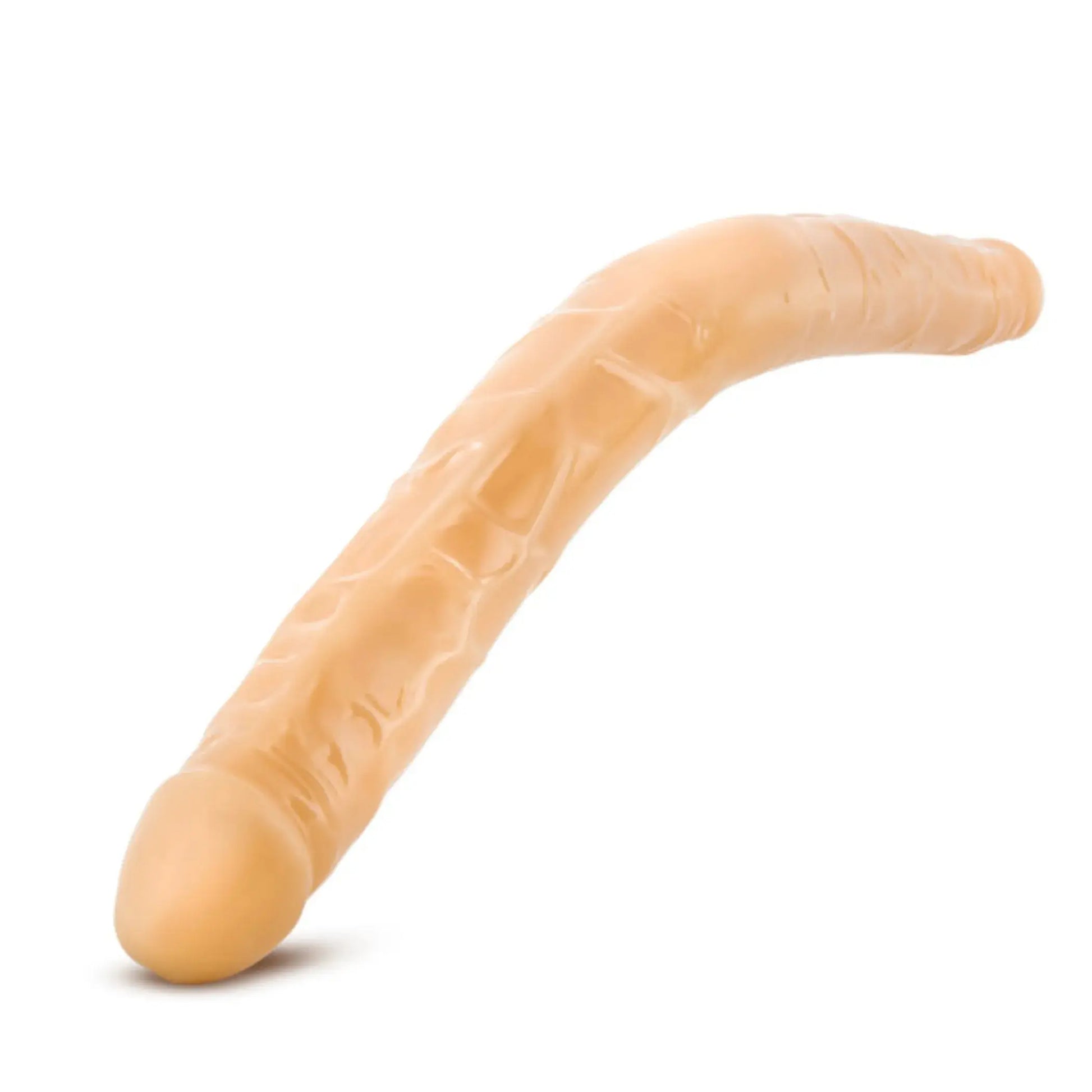 B YOURS 16 DOUBLE DILDO BEIGE " Blush Novelties