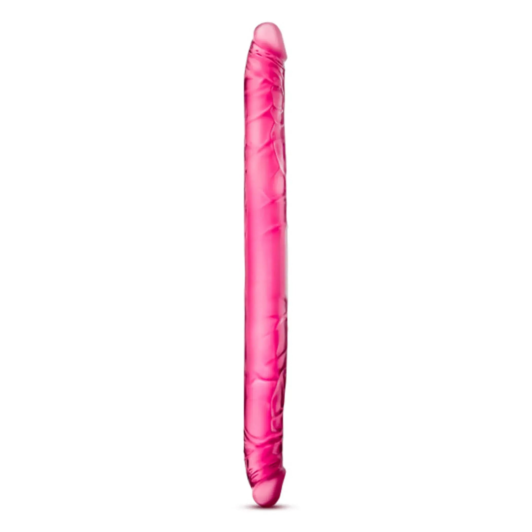 B YOURS 16 DOUBLE DILDO PINK " Blush Novelties