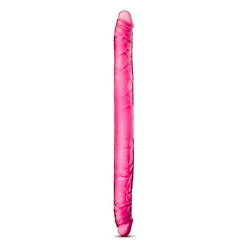 B YOURS 16 DOUBLE DILDO PINK " Blush Novelties