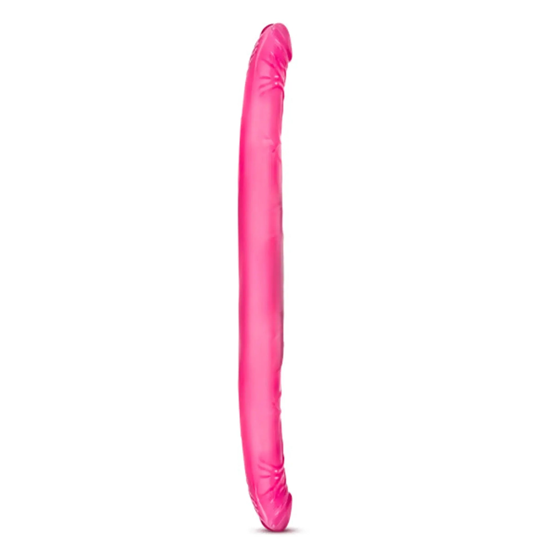 B YOURS 16 DOUBLE DILDO PINK " Blush Novelties