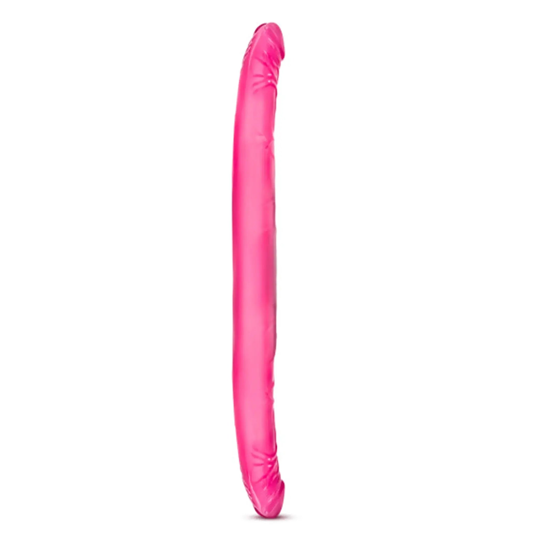 B YOURS 16 DOUBLE DILDO PINK " Blush Novelties
