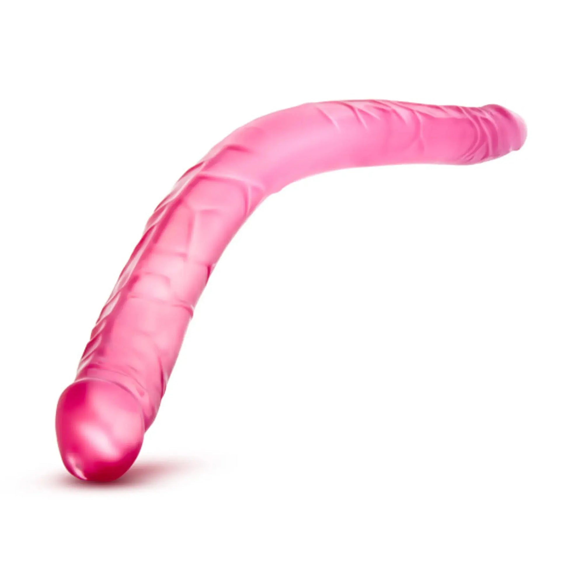 B YOURS 16 DOUBLE DILDO PINK " Blush Novelties
